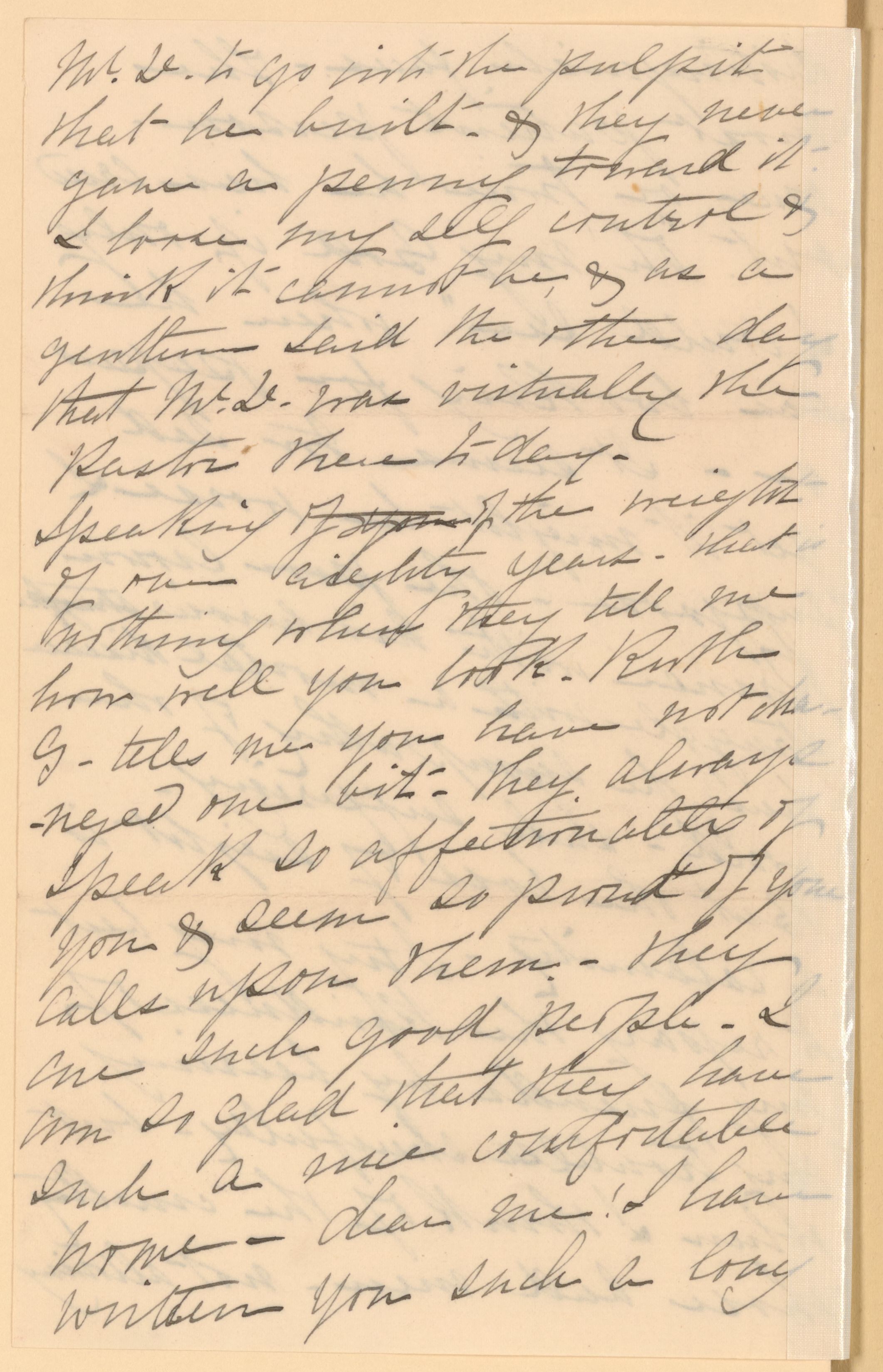 Scanned image of the current content page