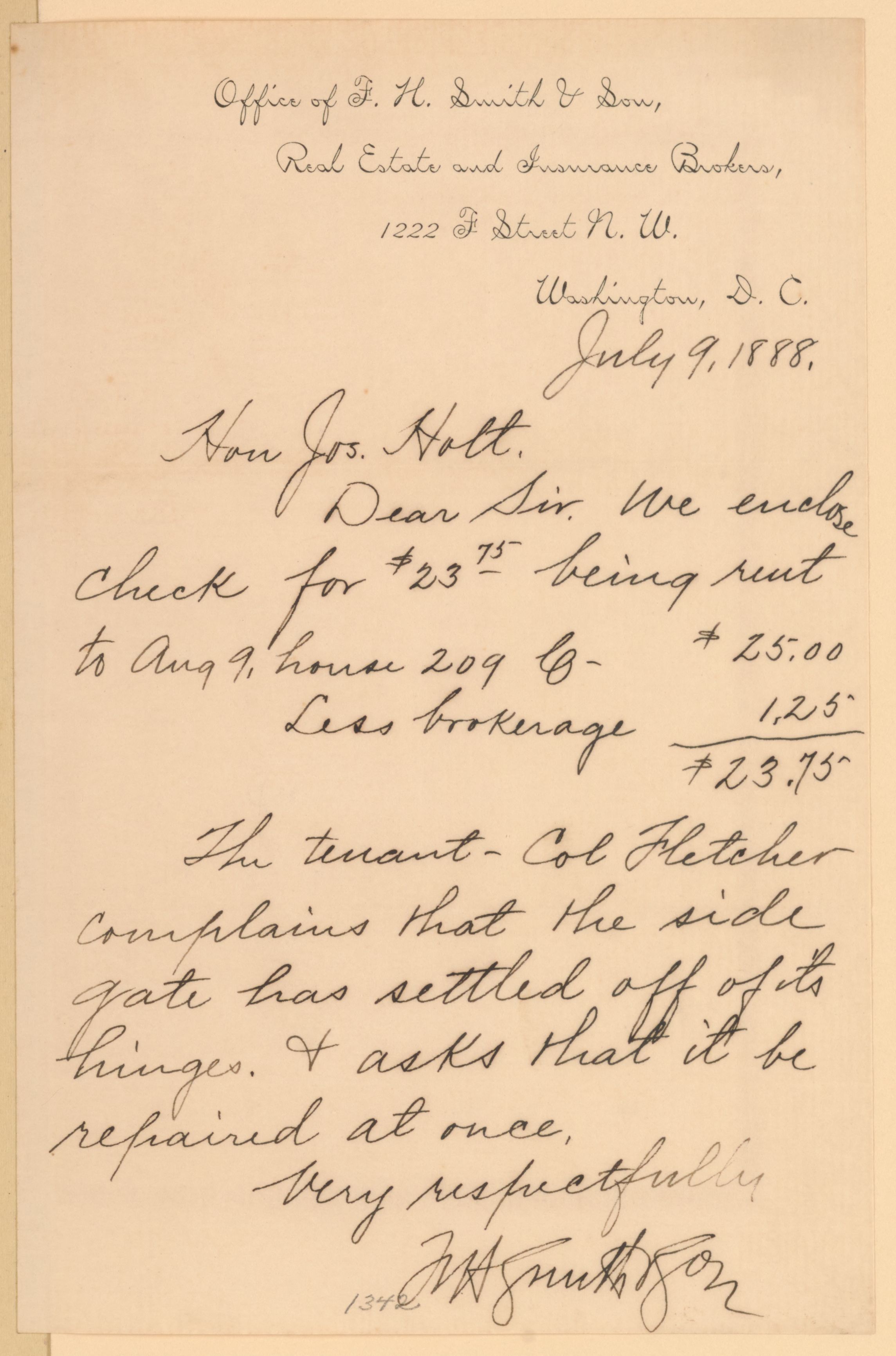 Scanned image of the current content page