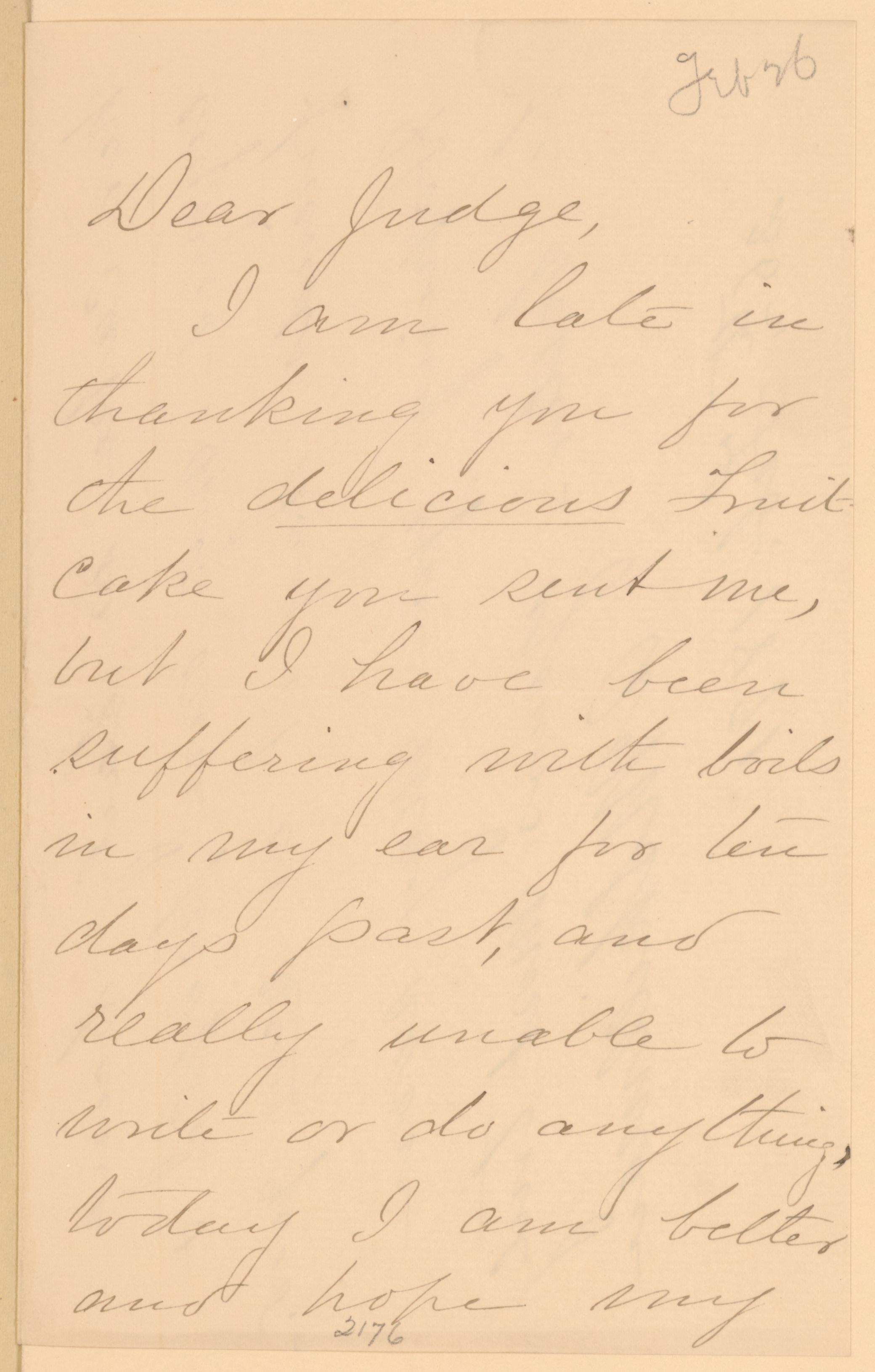 Scanned image of the current content page