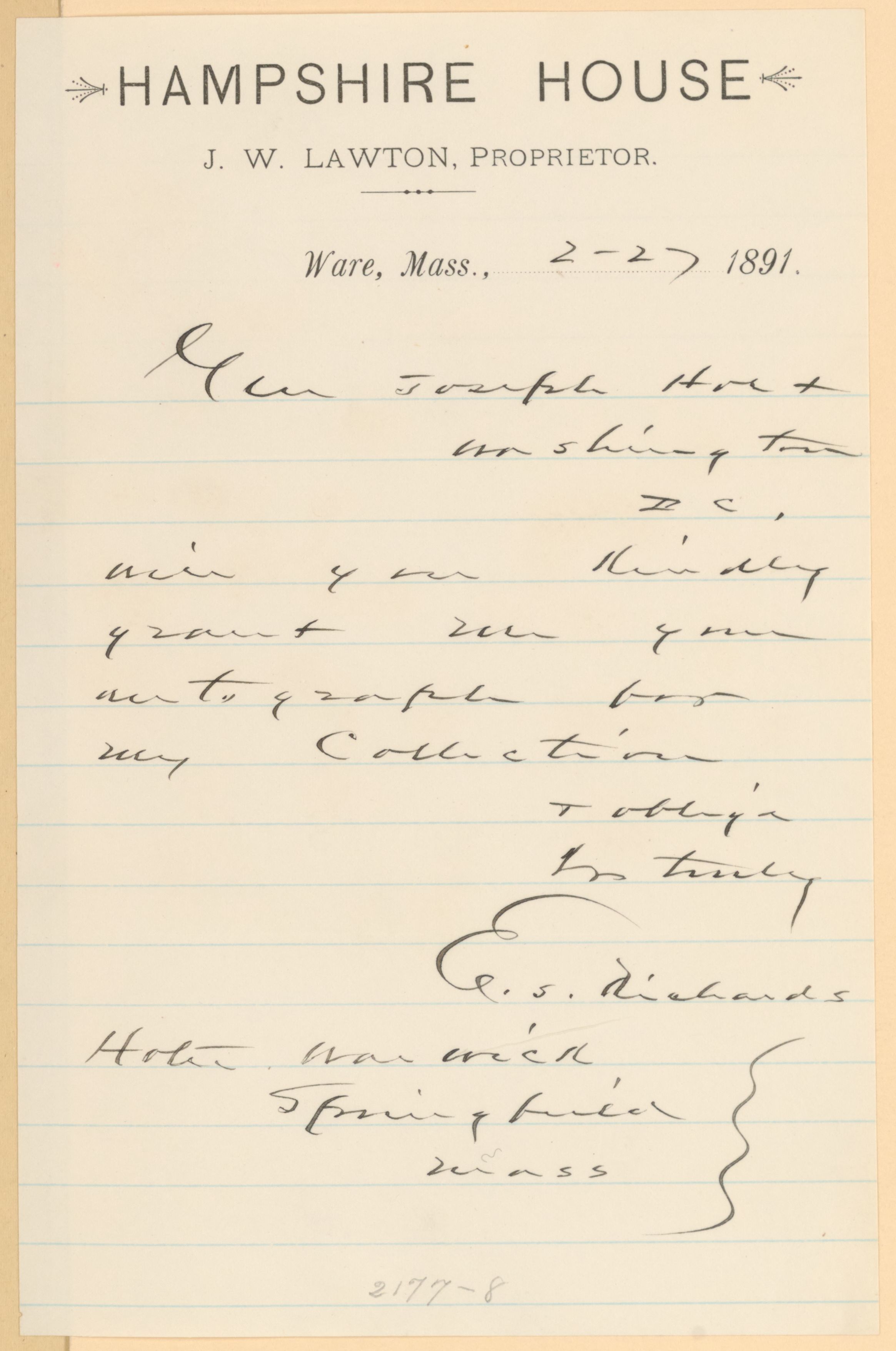 Scanned image of the current content page