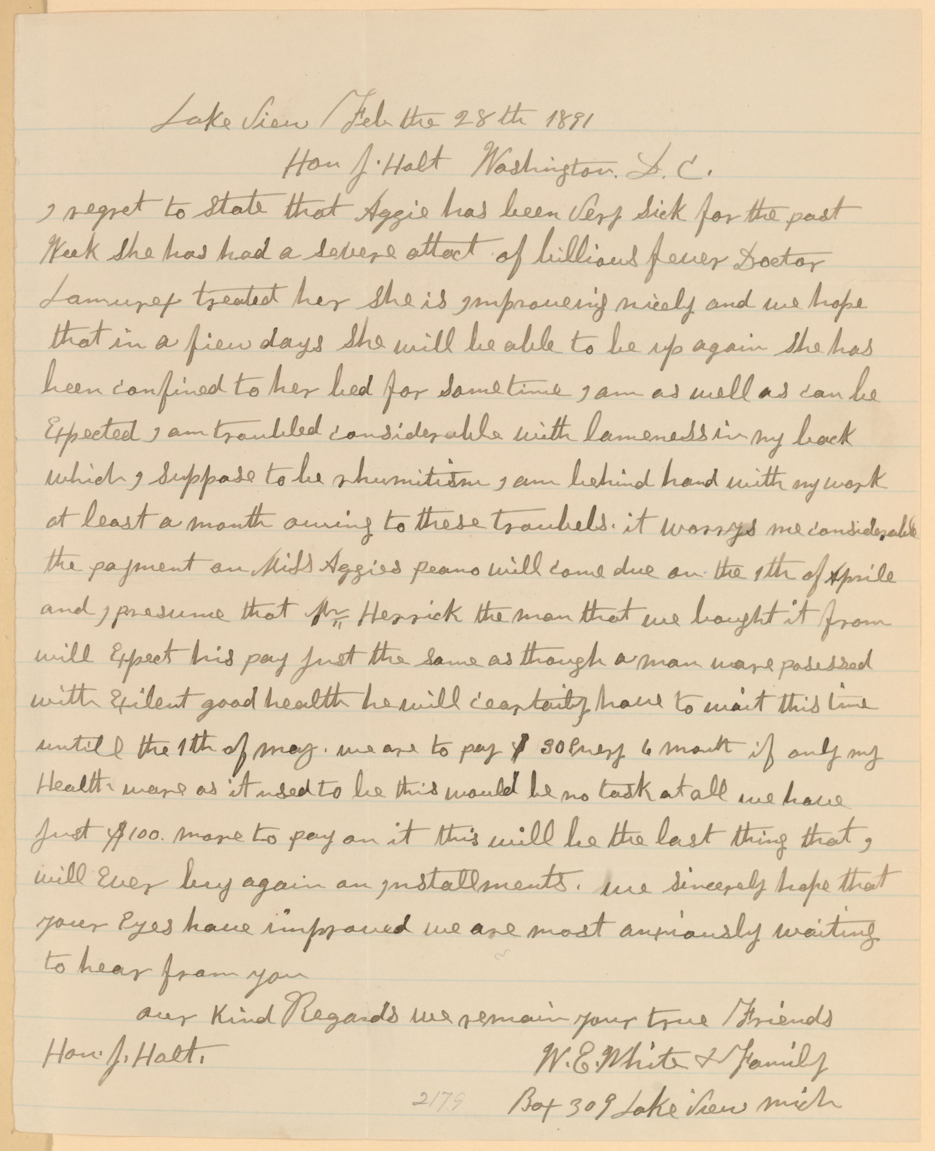 Scanned image of the current content page