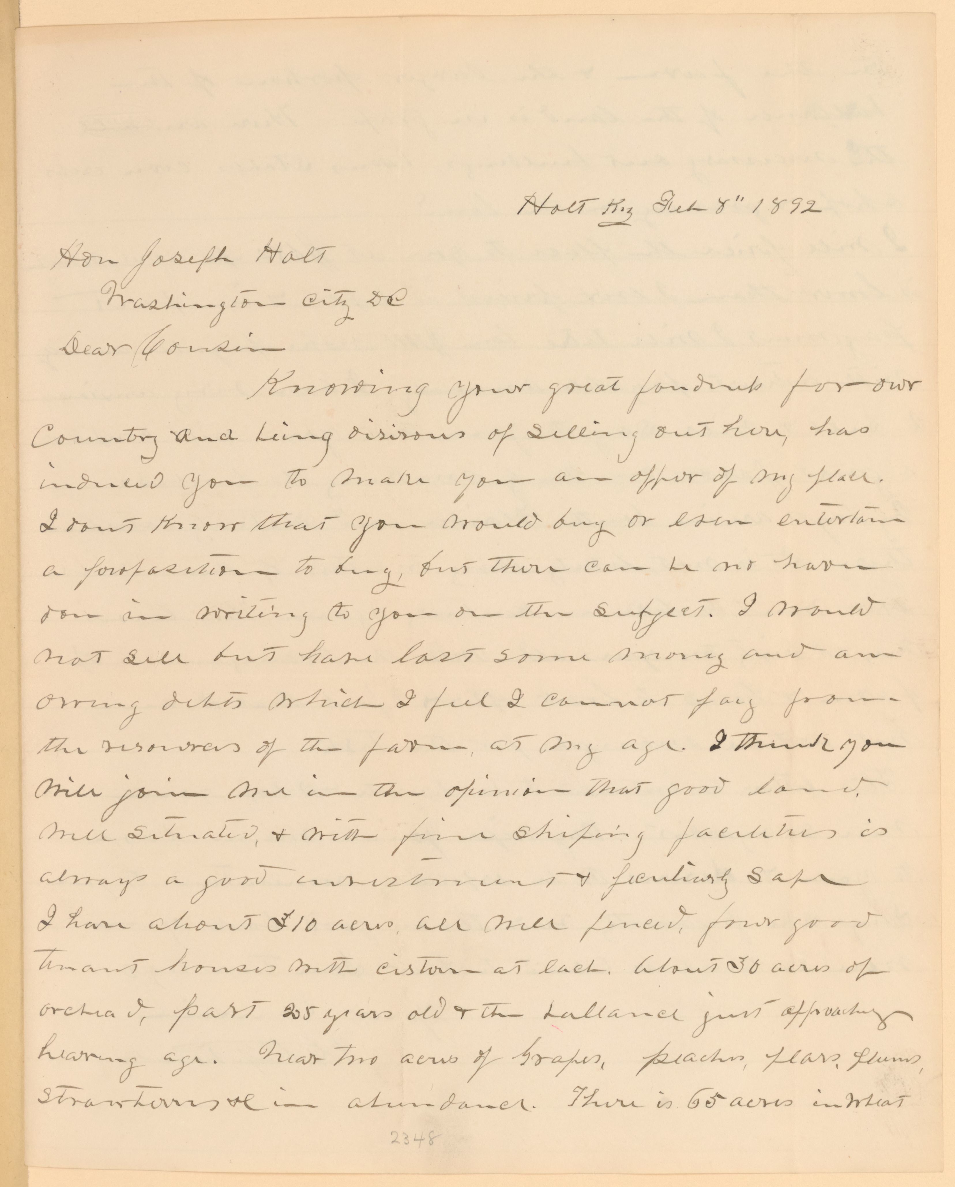 Scanned image of the current content page