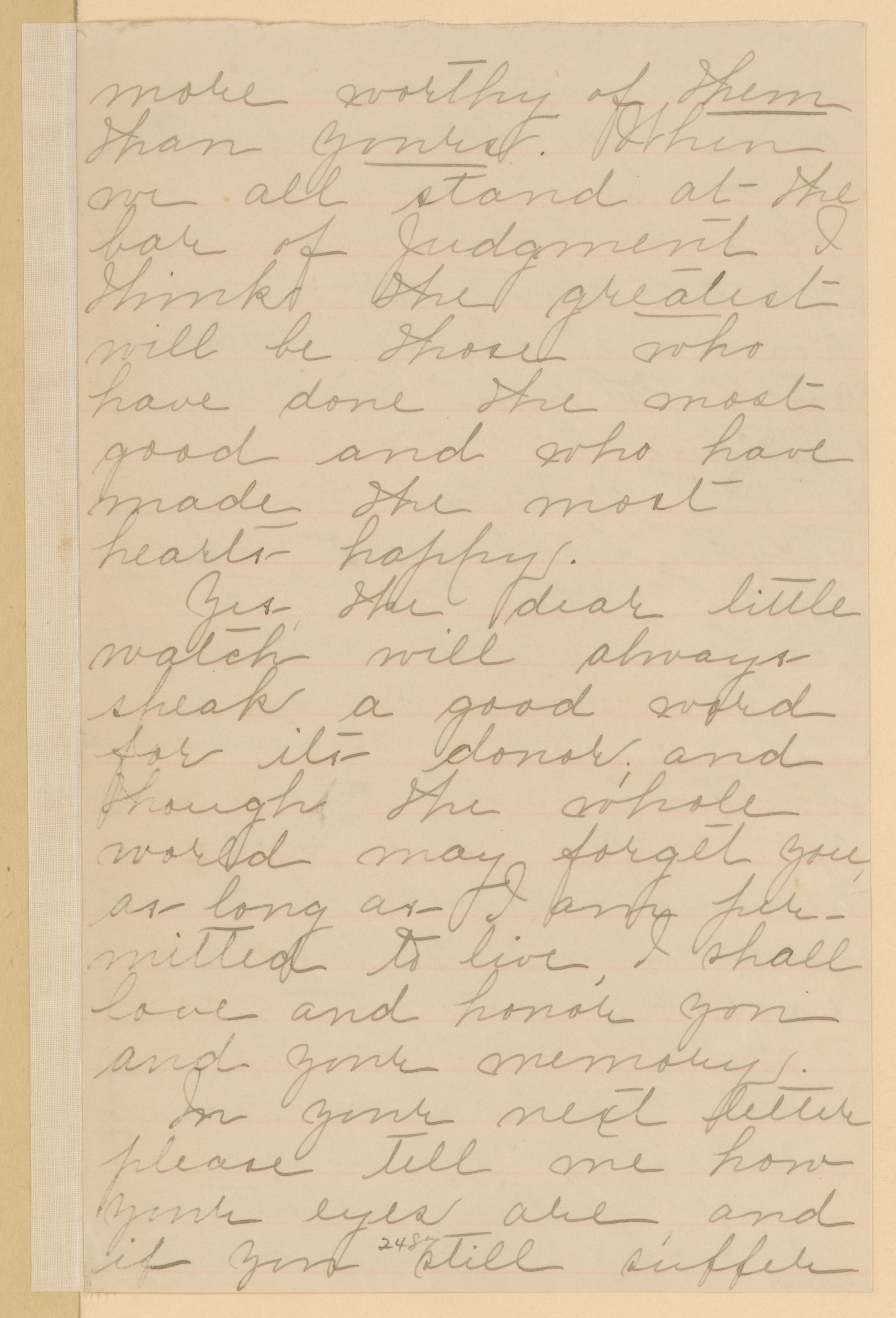Scanned image of the current content page