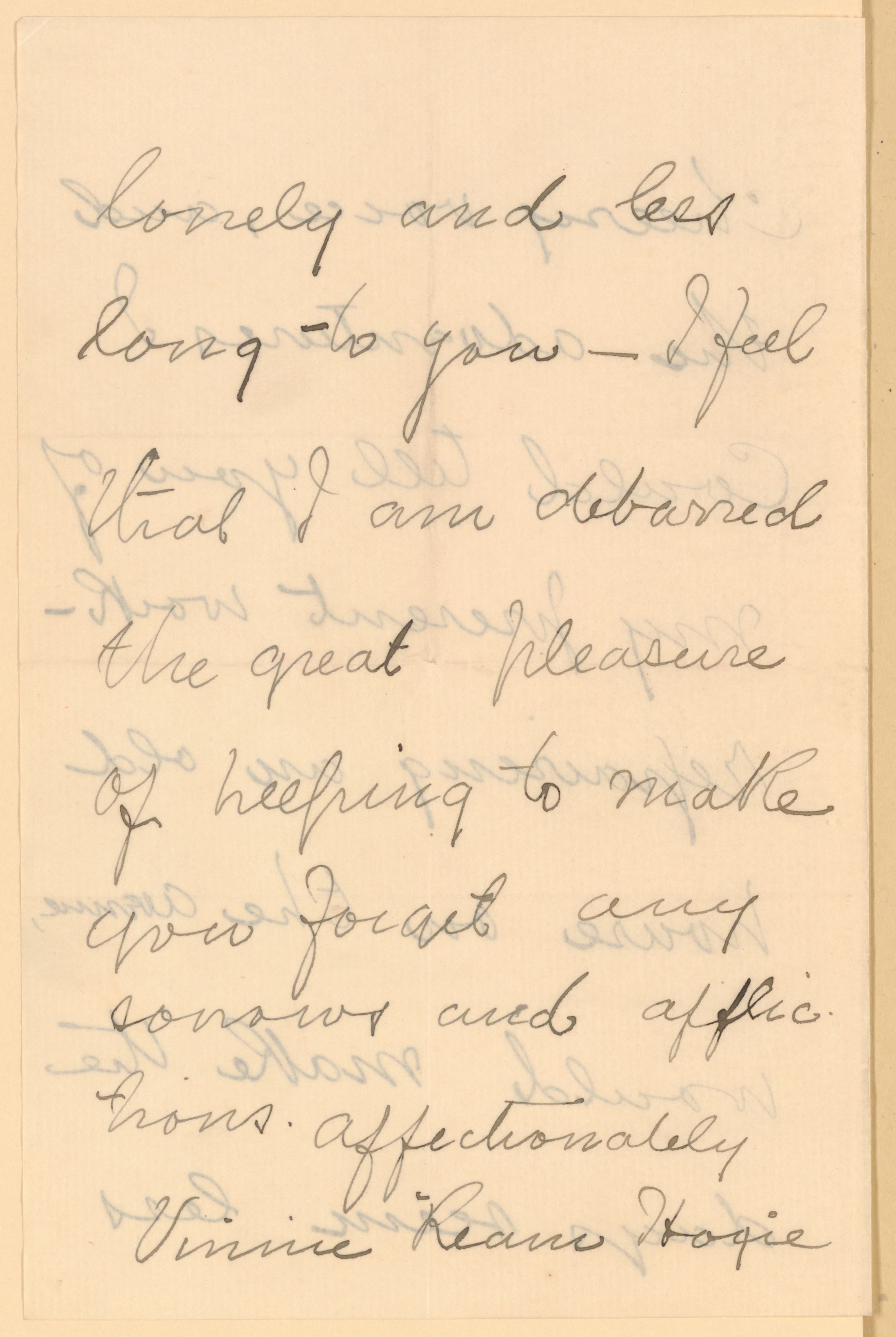 Scanned image of the current content page