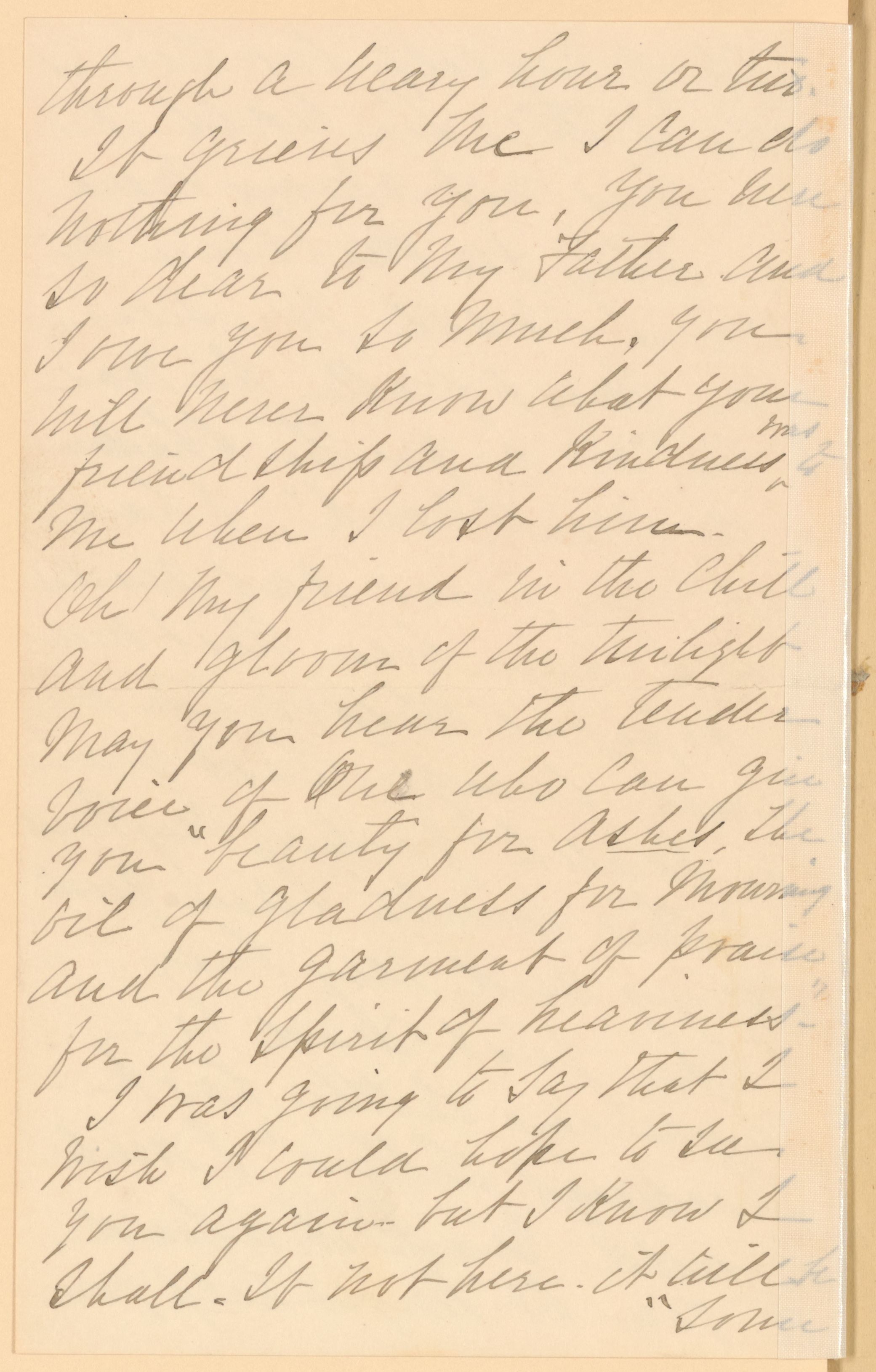 Scanned image of the current content page