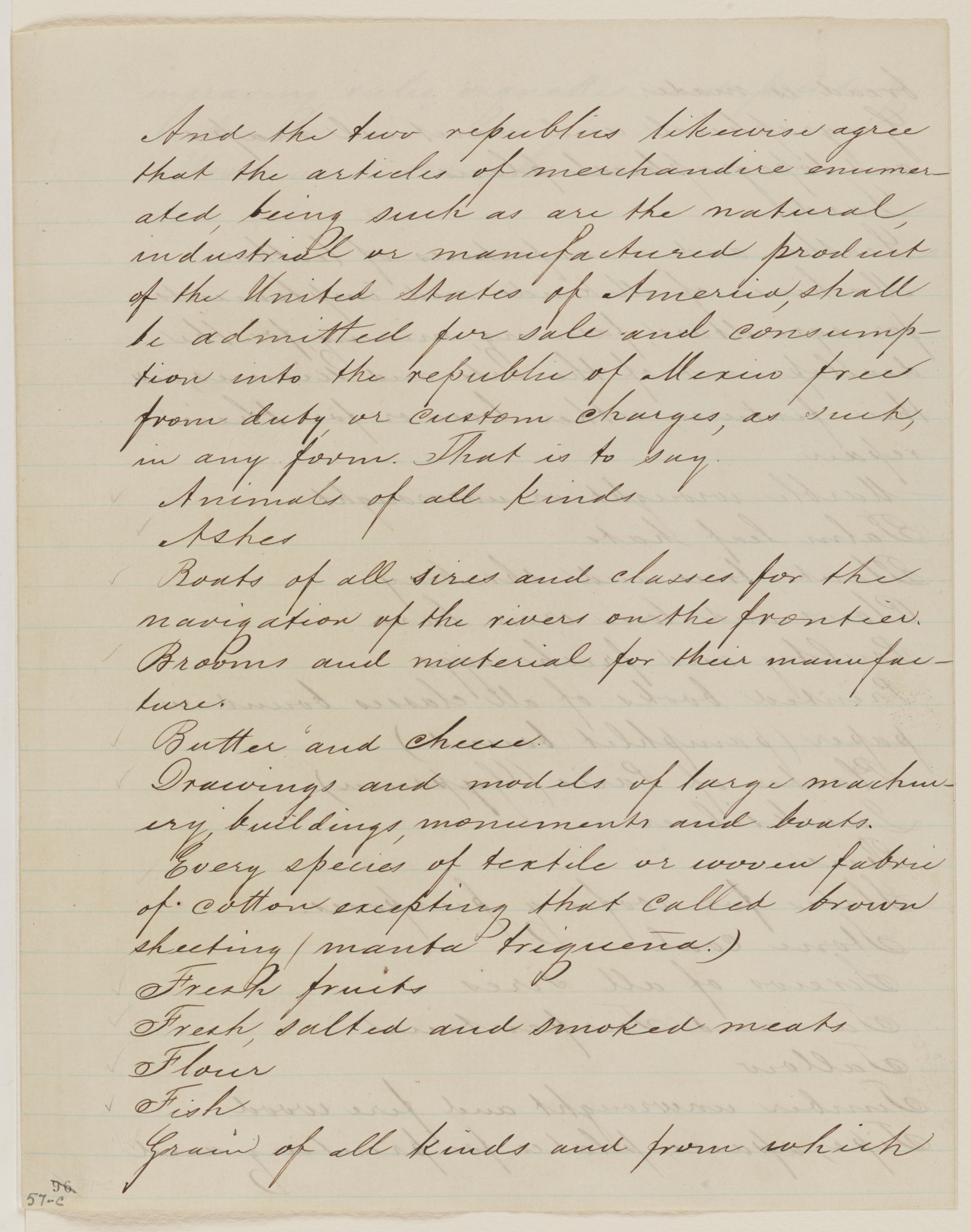 Scanned image of the current content page