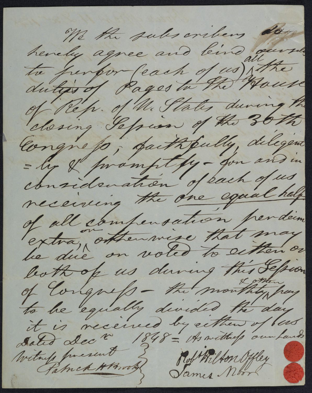 Scanned image of the current content page