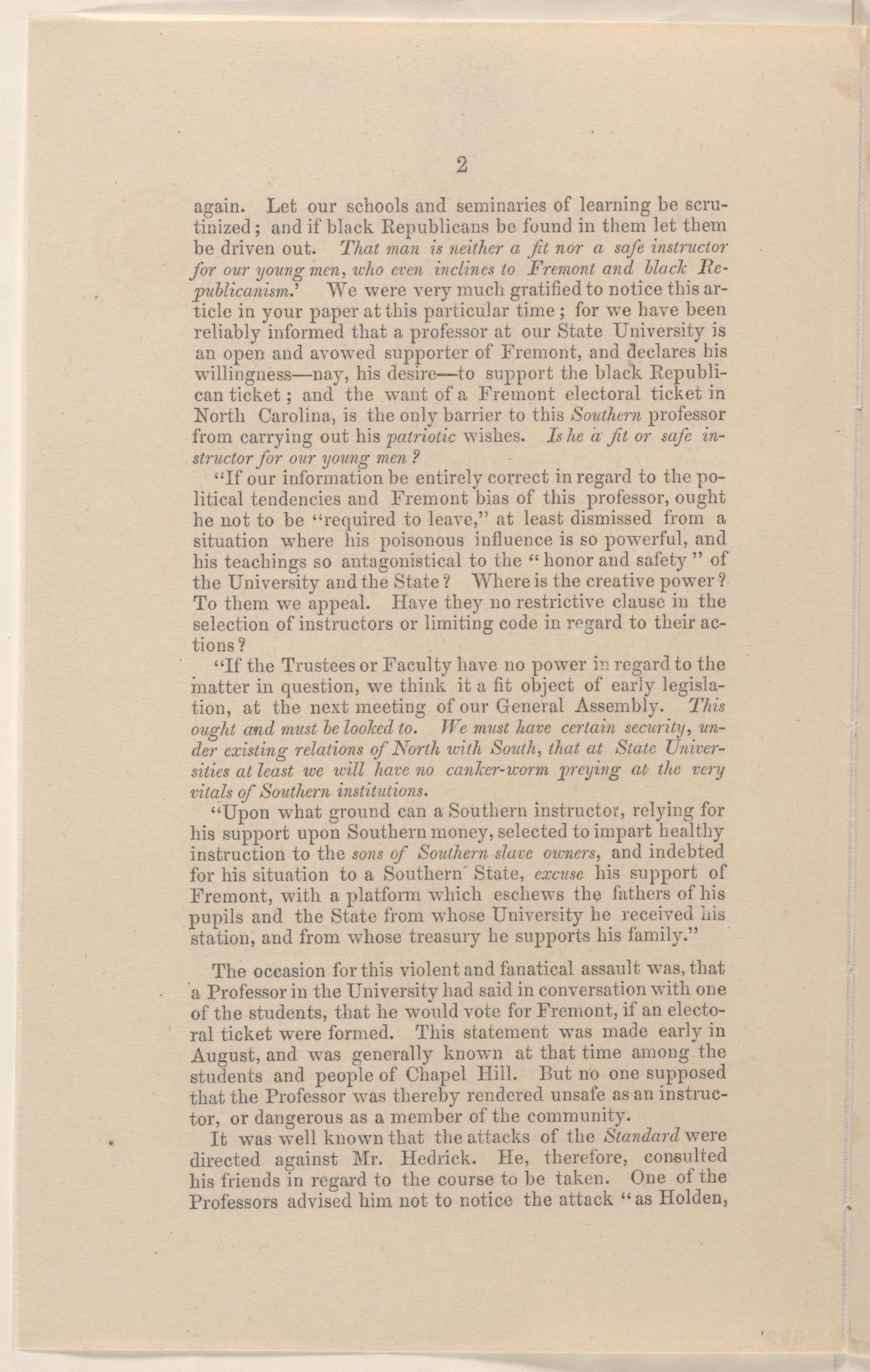 Scanned image of the current content page