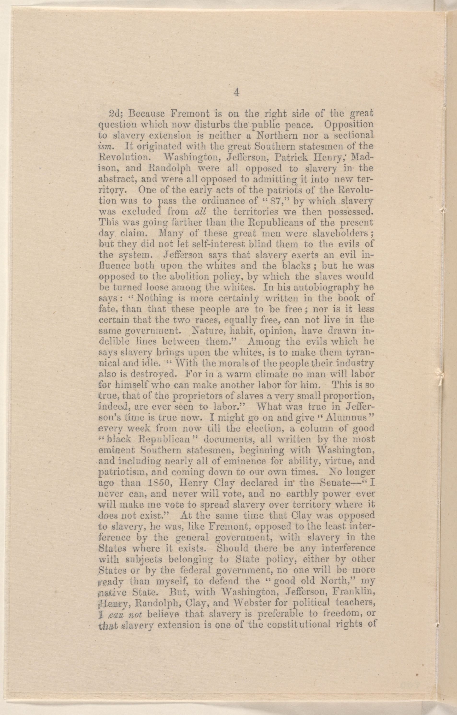 Scanned image of the current content page