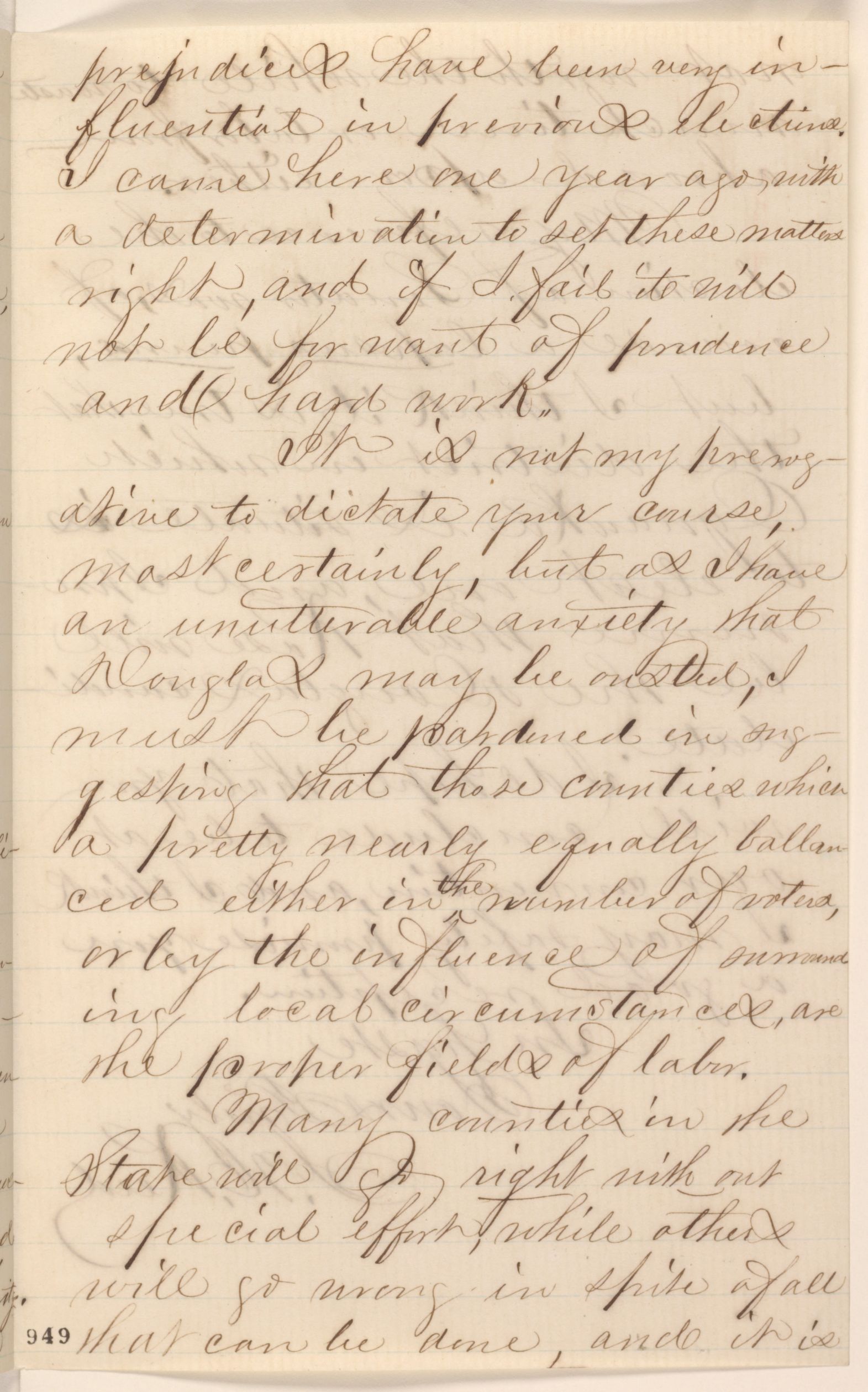 Scanned image of the current content page