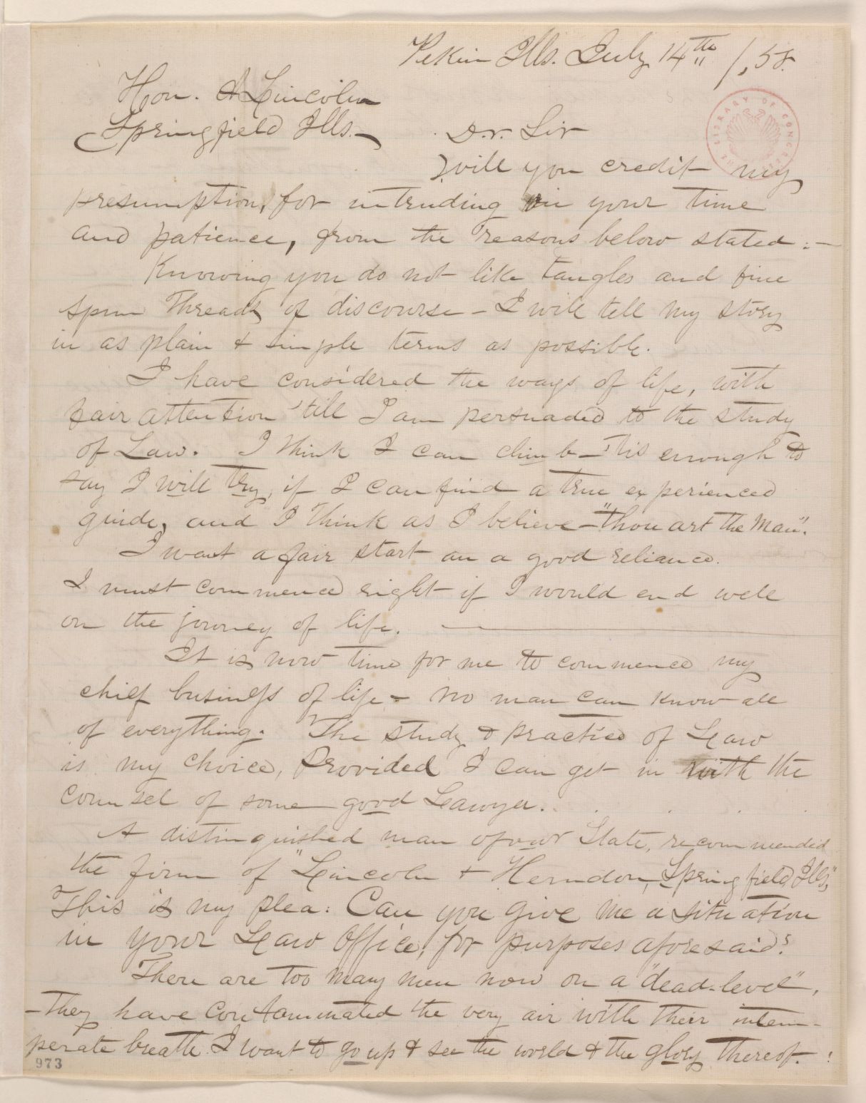 Scanned image of the current content page