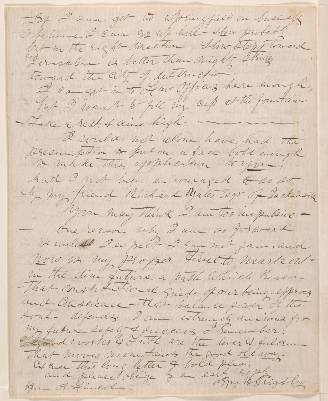 Scanned image of the current content page