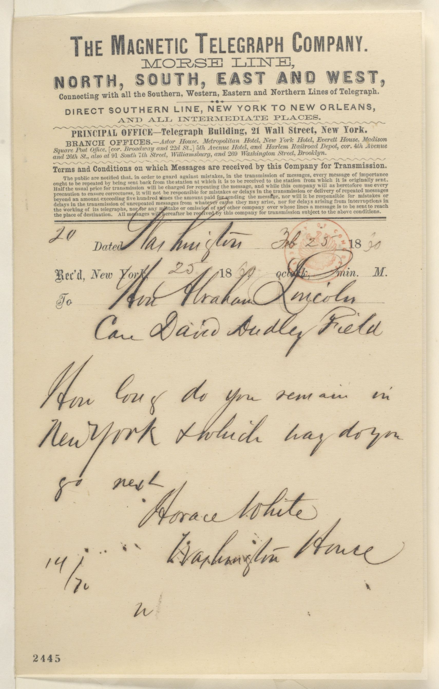 Scanned image of the current content page
