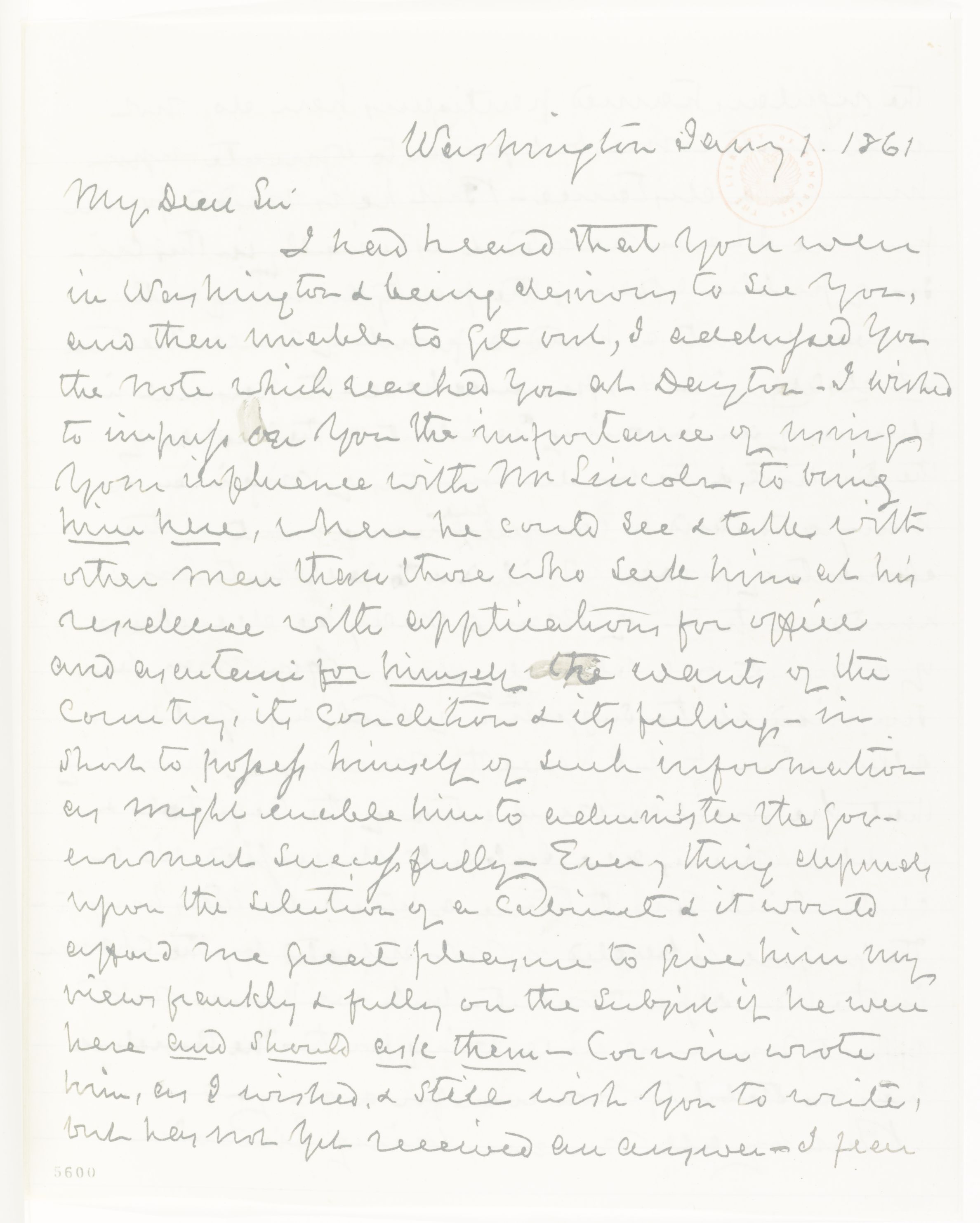 Scanned image of the current content page