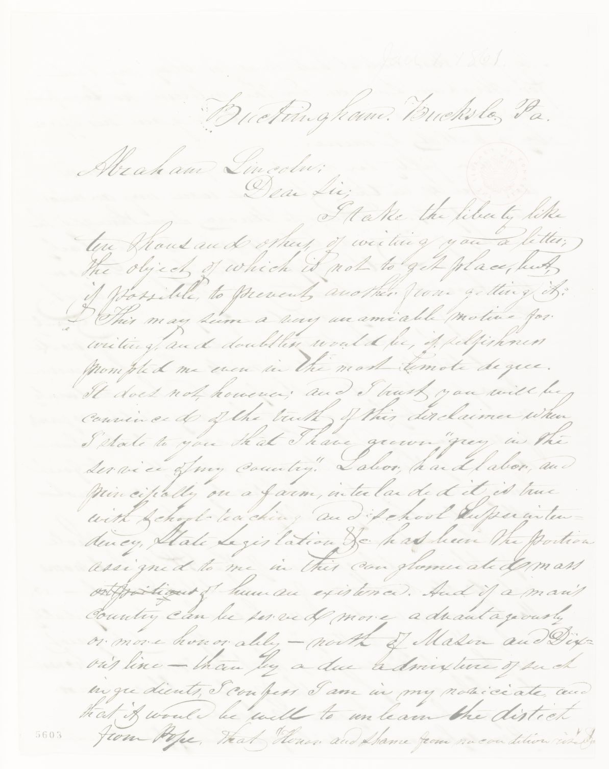 Scanned image of the current content page