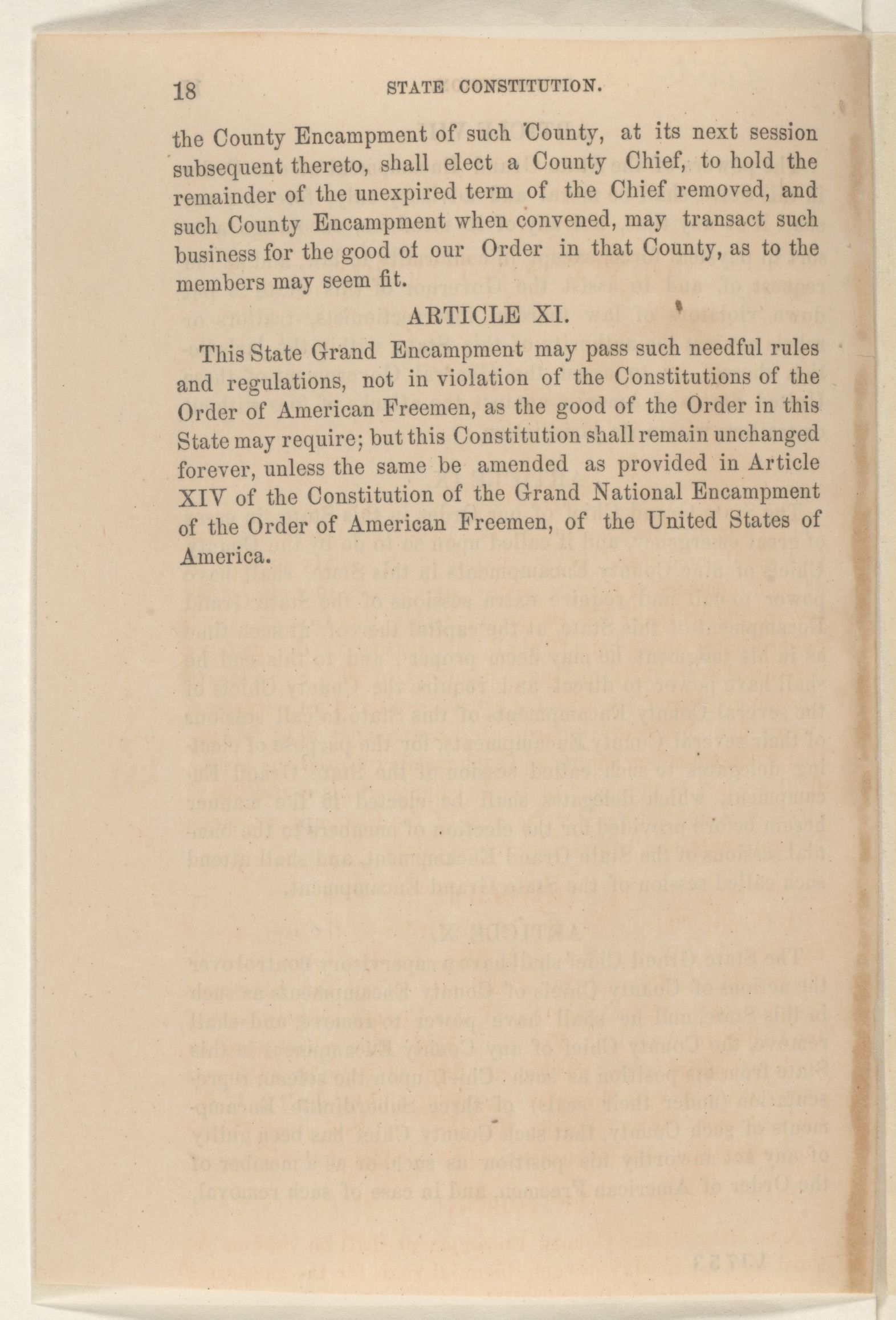 Scanned image of the current content page