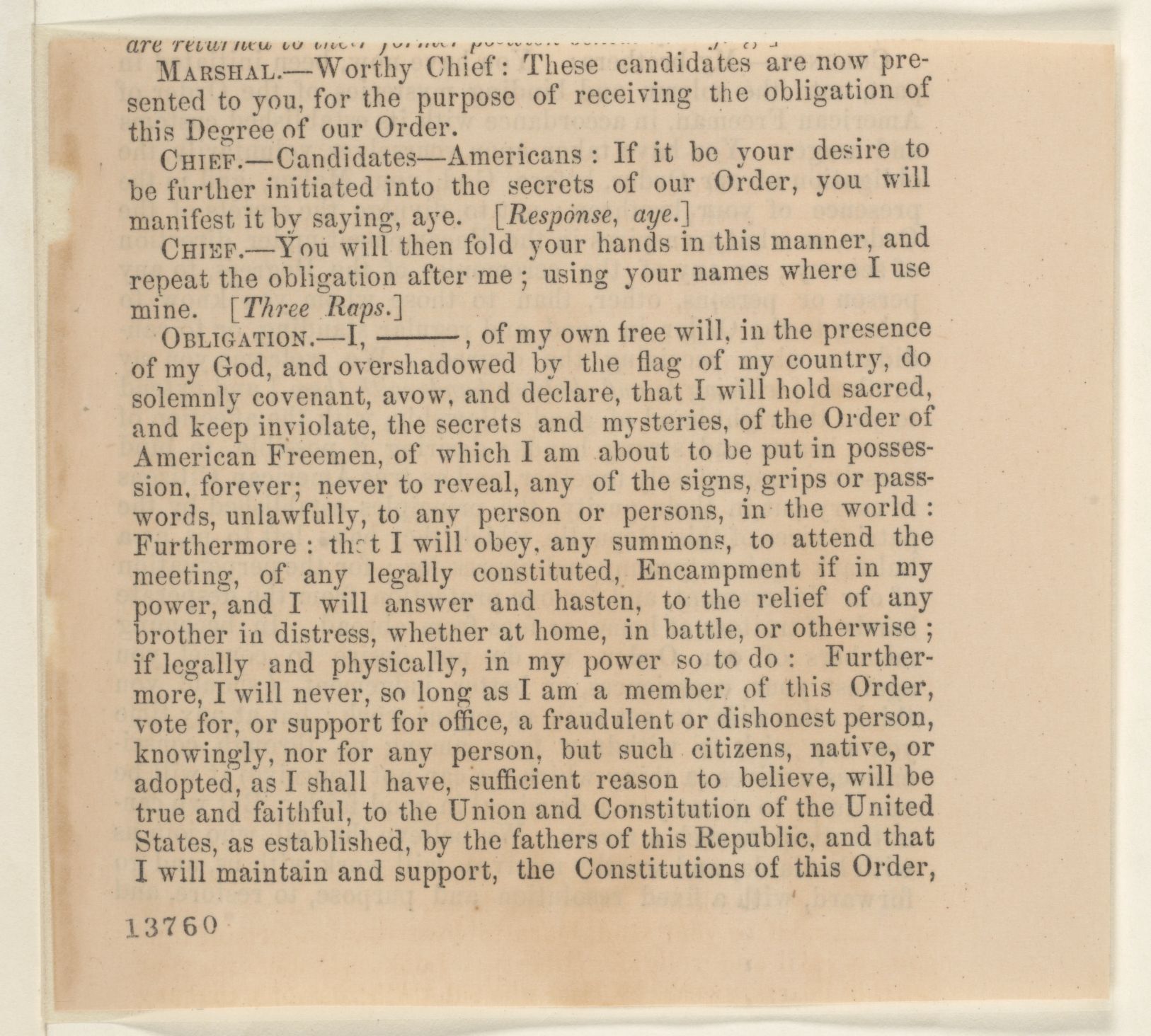 Scanned image of the current content page
