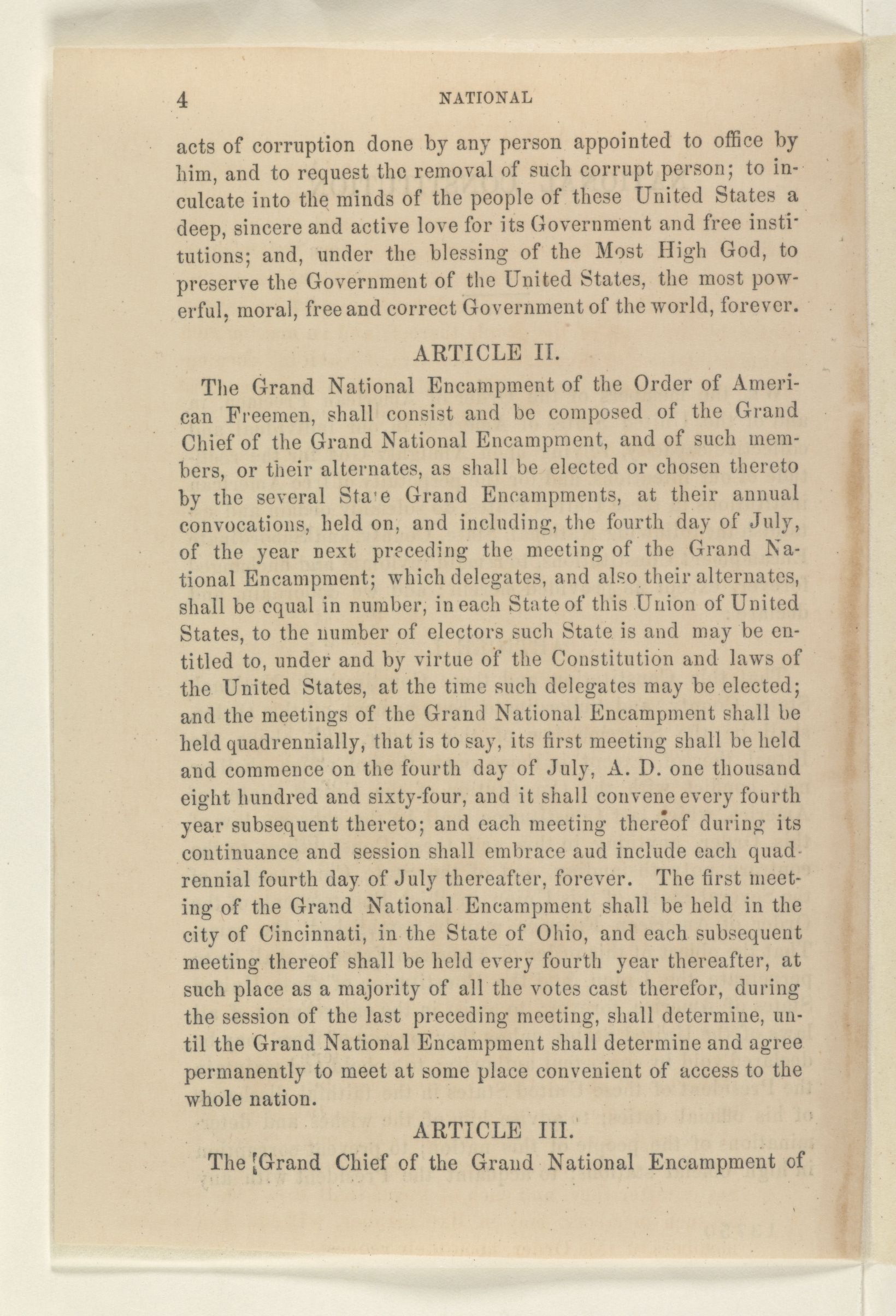 Scanned image of the current content page