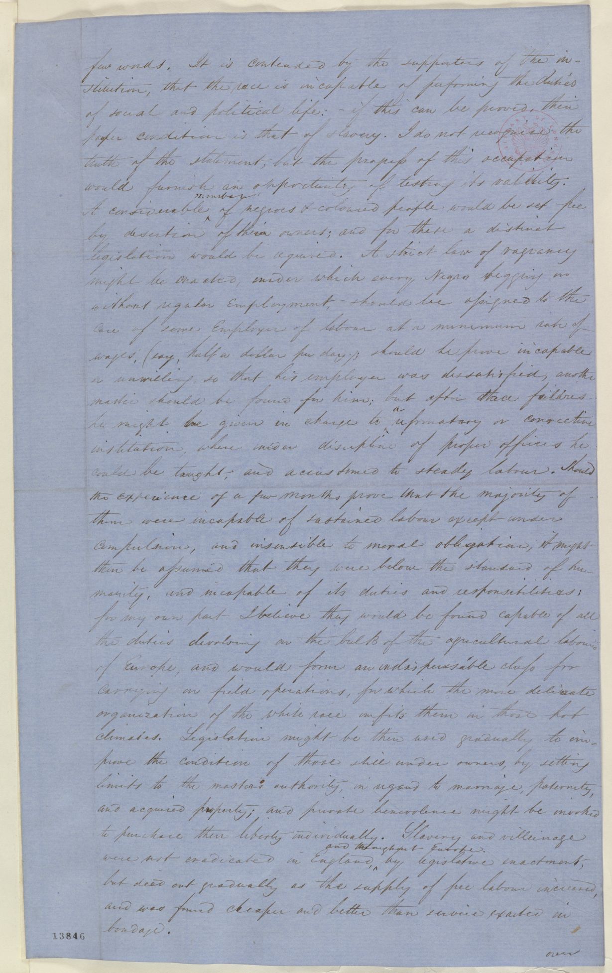 Scanned image of the current content page