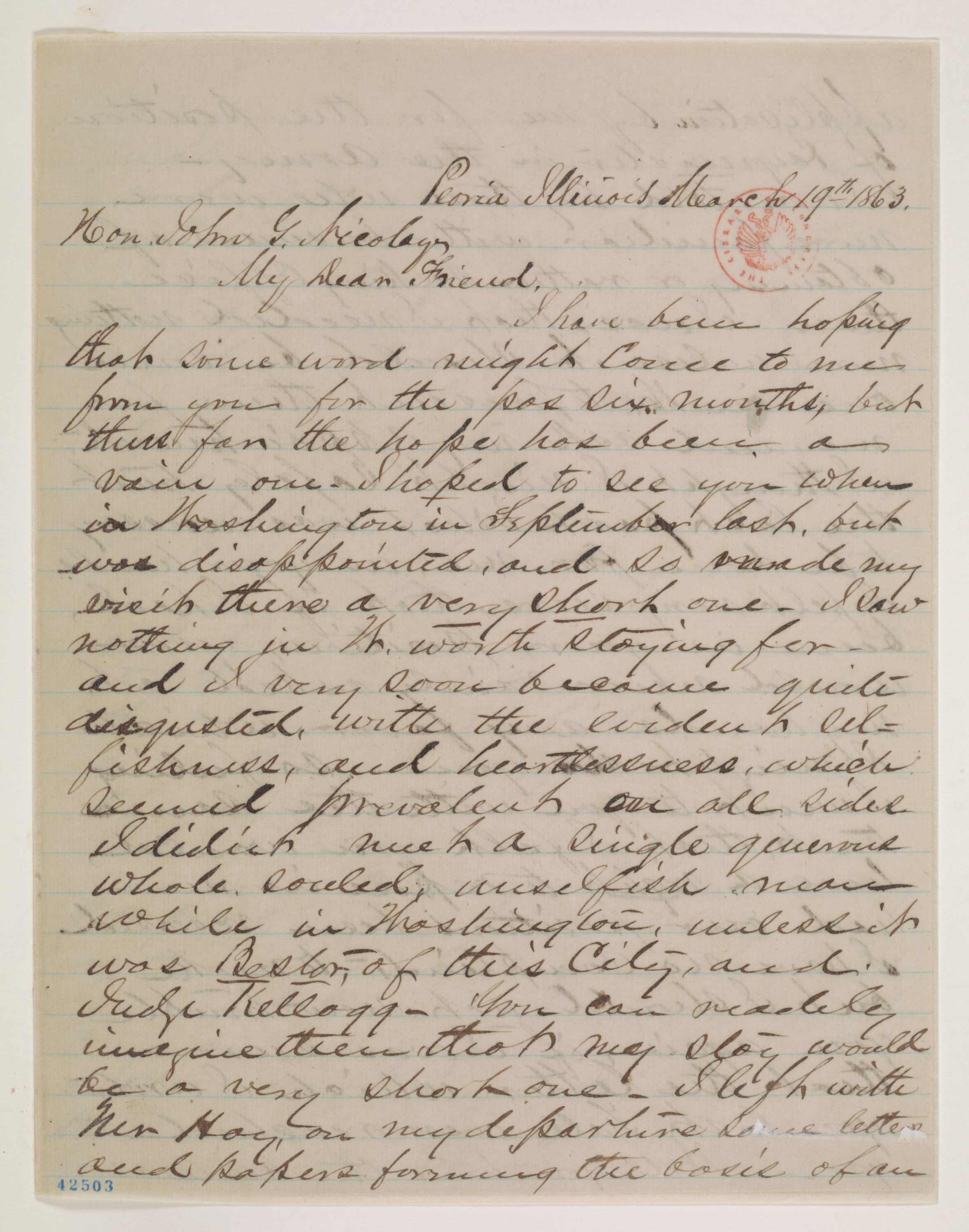 Scanned image of the current content page