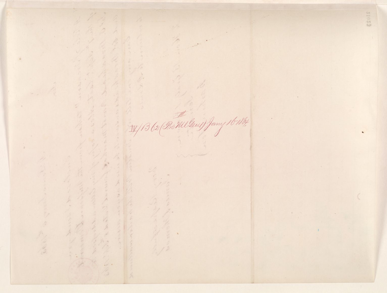 Scanned image of the current content page