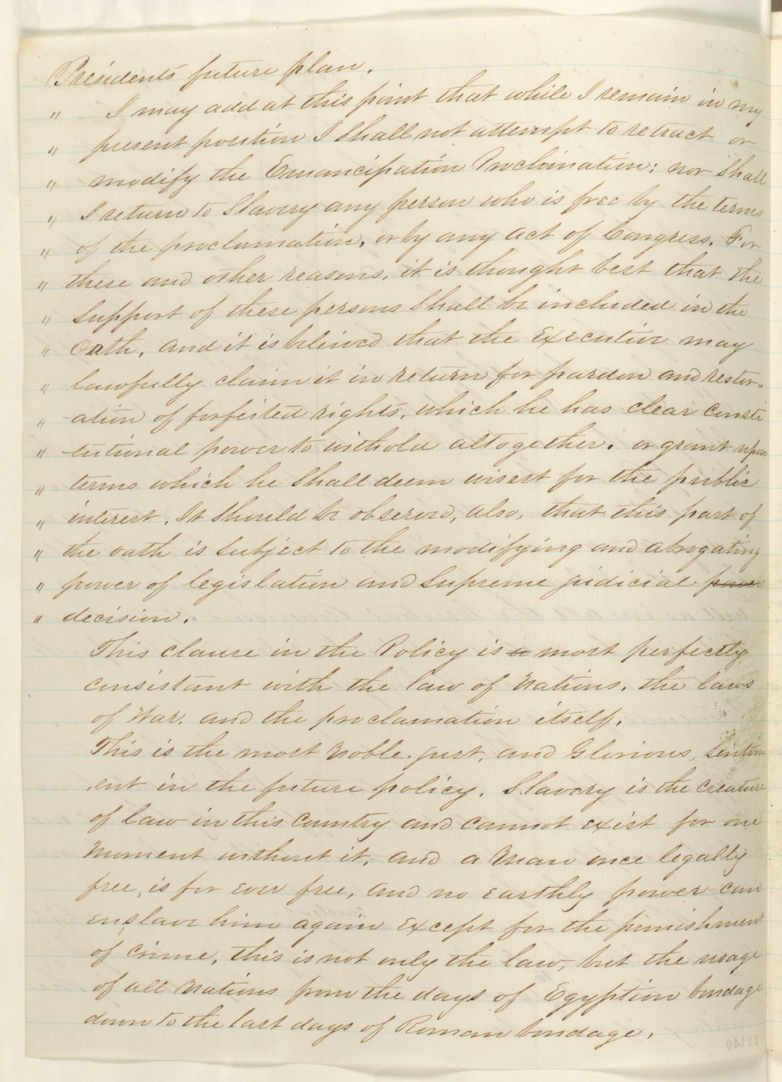 Scanned image of the current content page