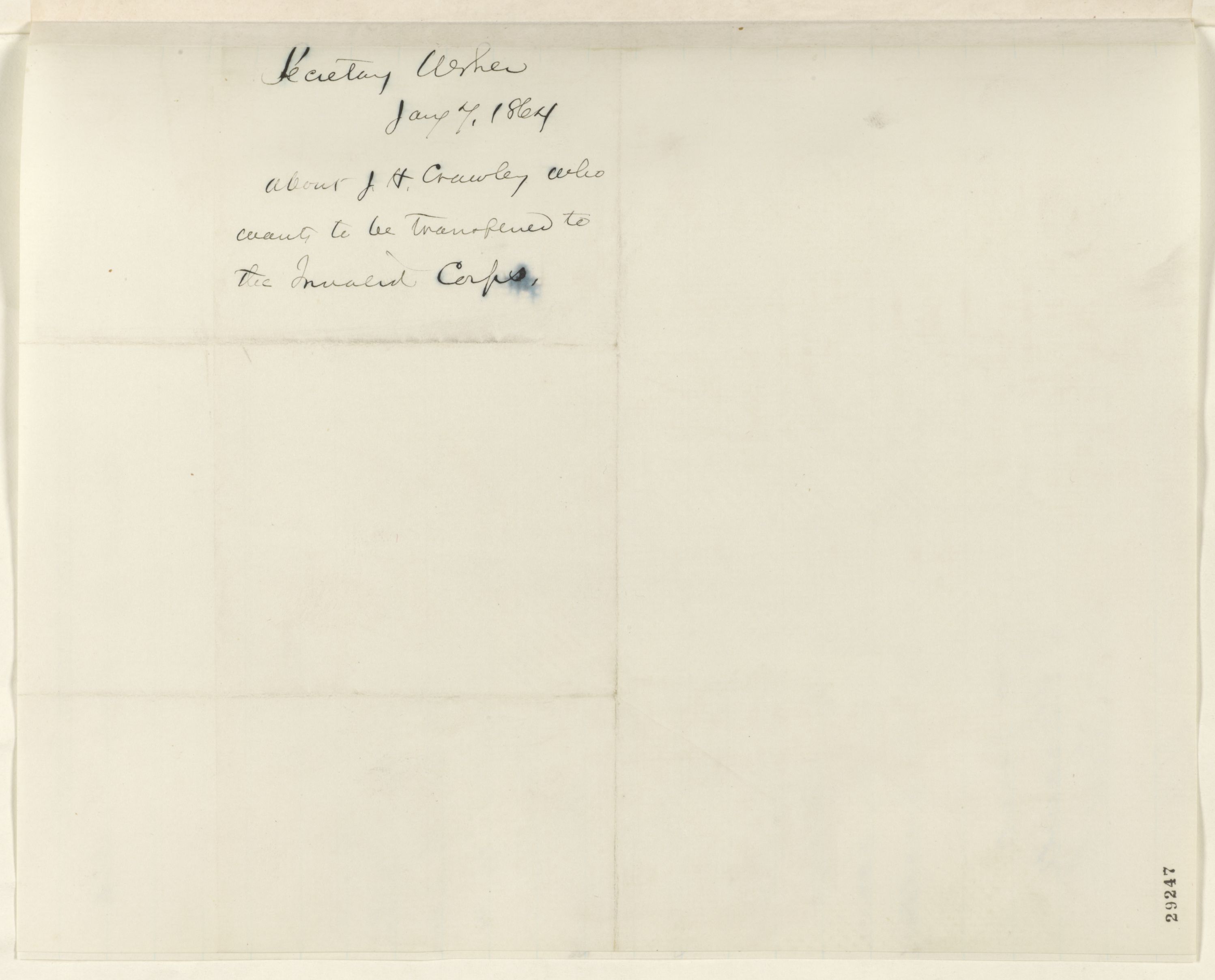 Scanned image of the current content page