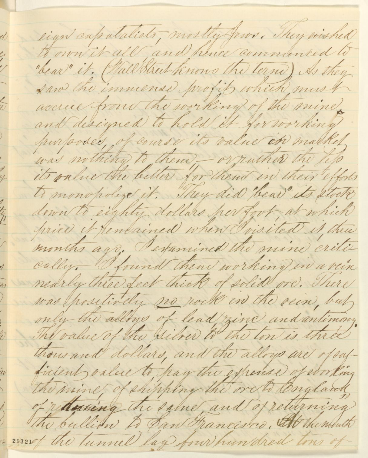 Scanned image of the current content page