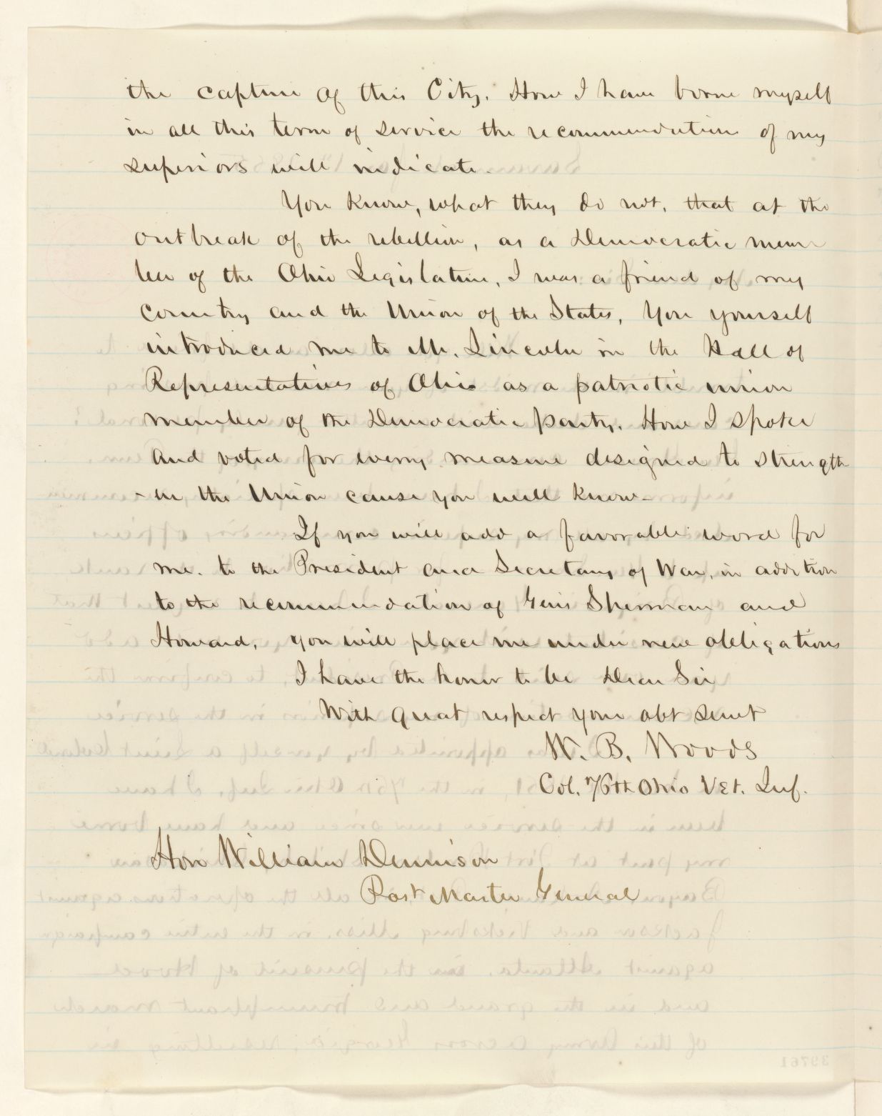 Scanned image of the current content page