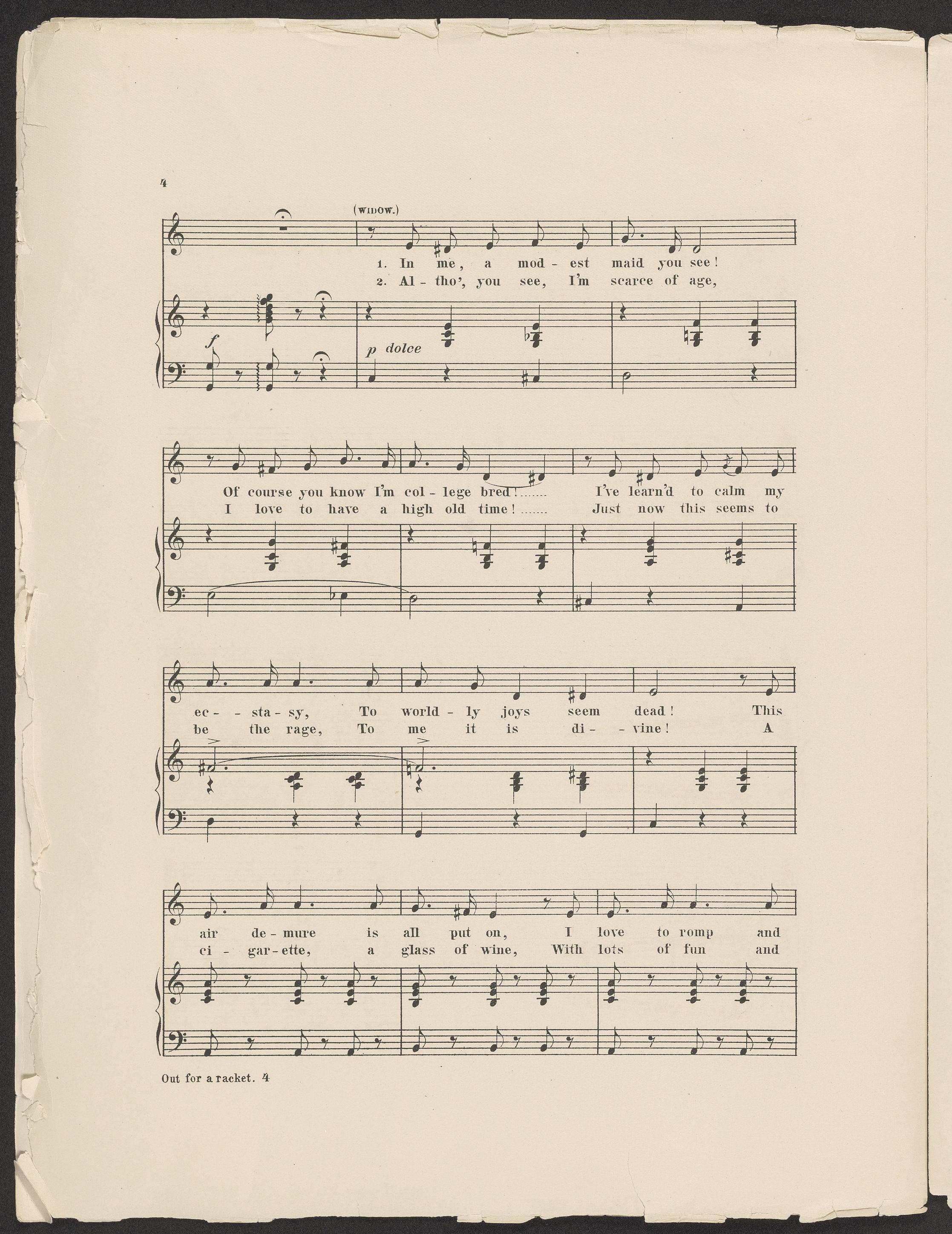 Scanned image of the current content page