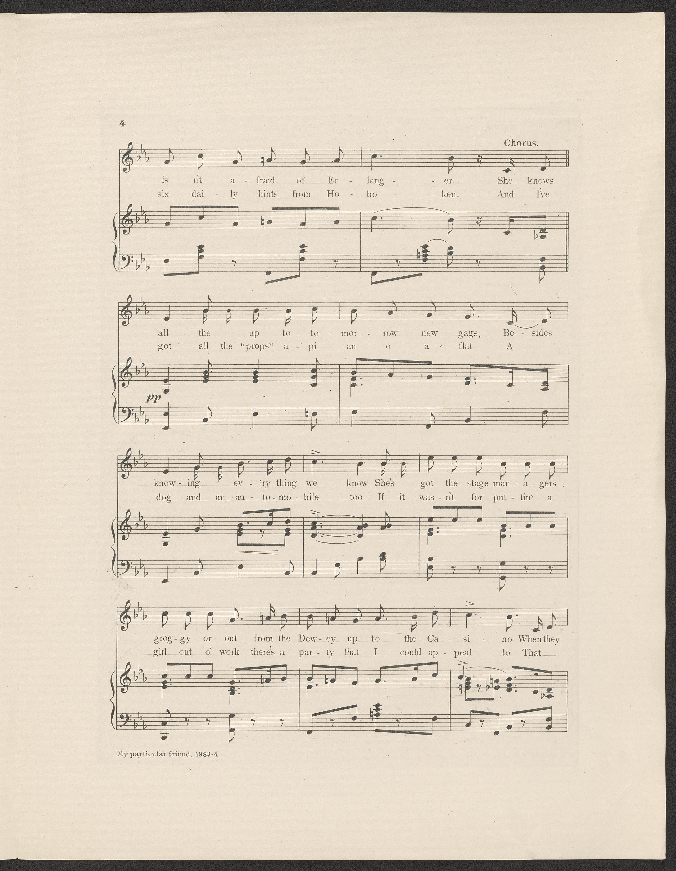 Scanned image of the current content page