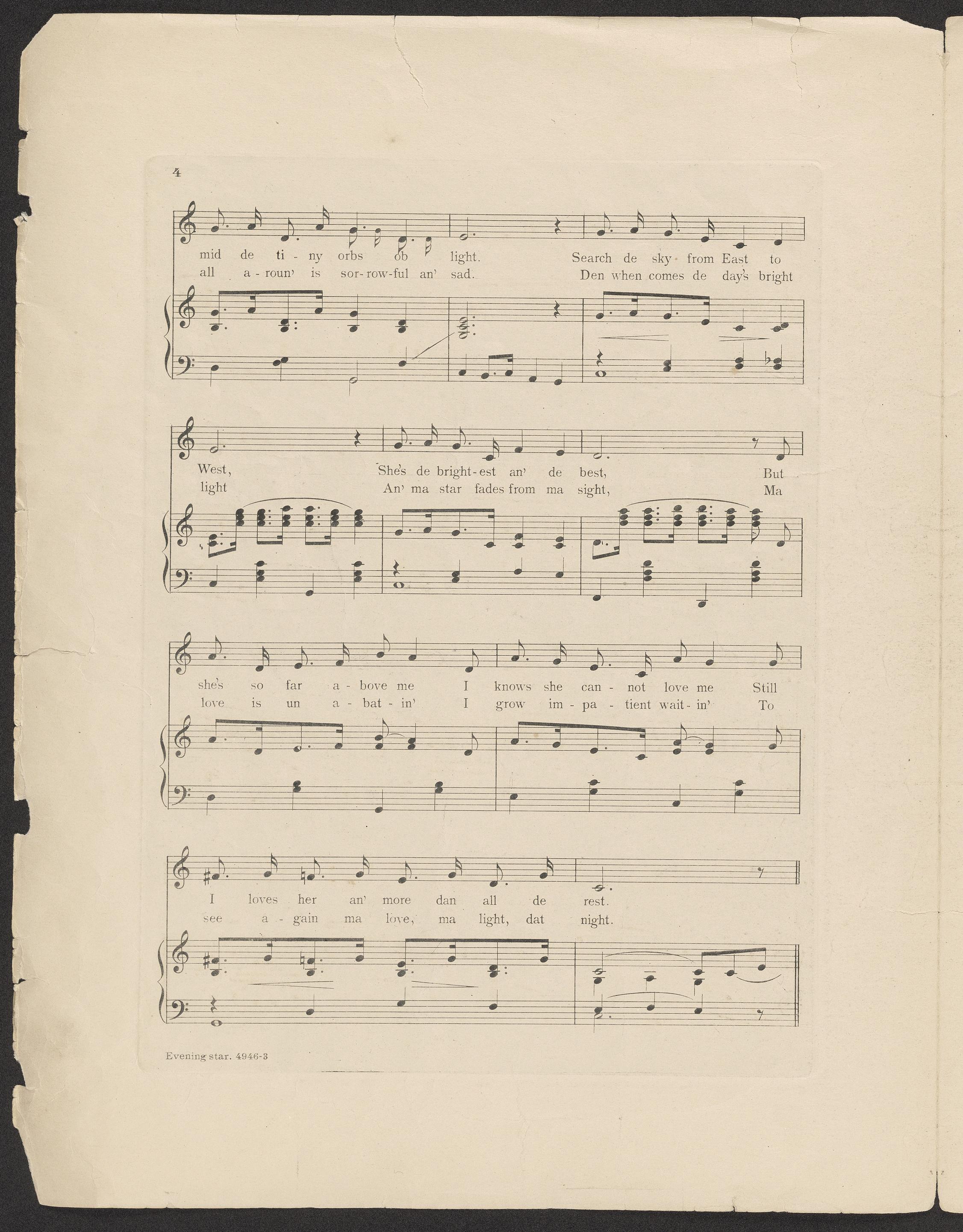 Scanned image of the current content page