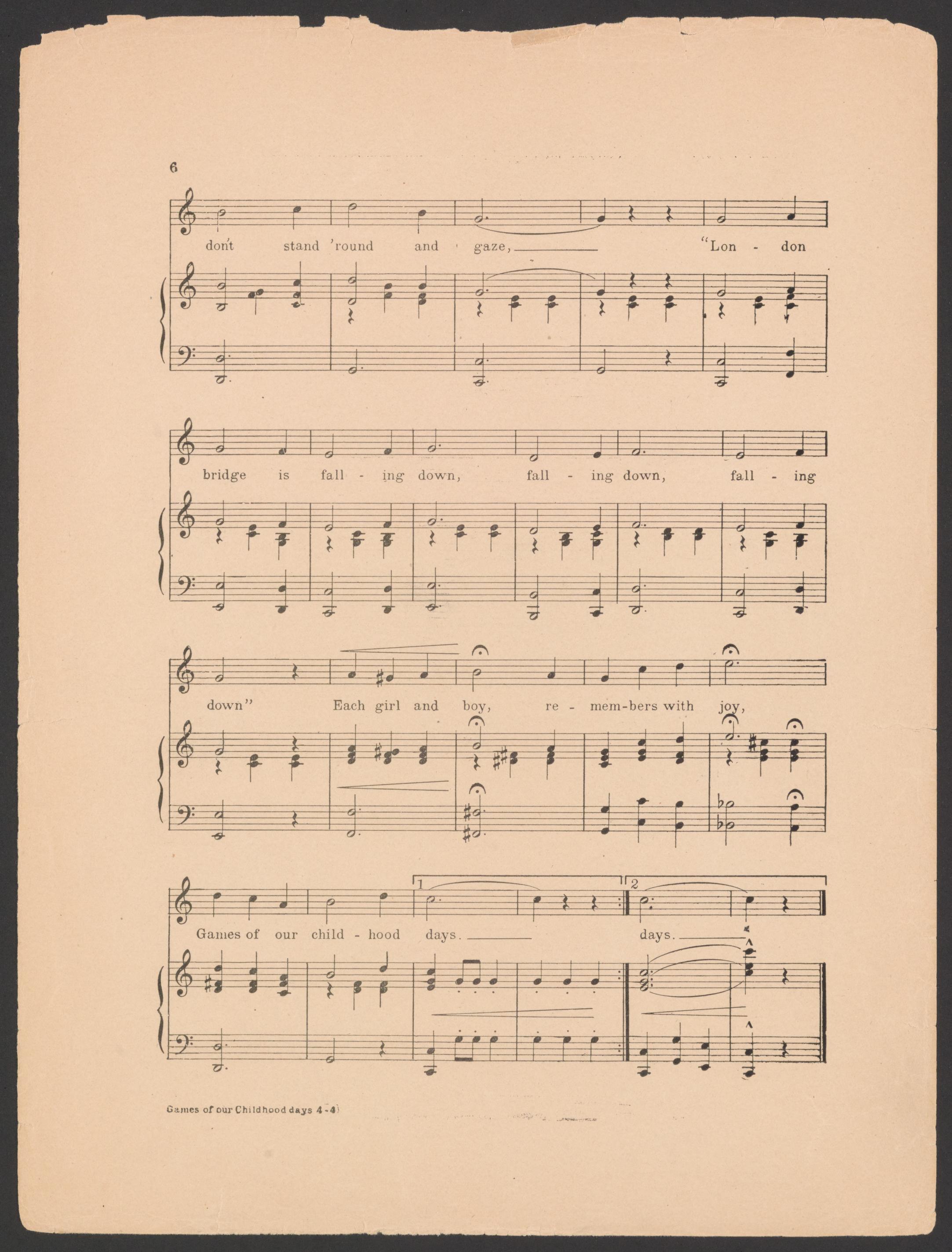 Scanned image of the current content page