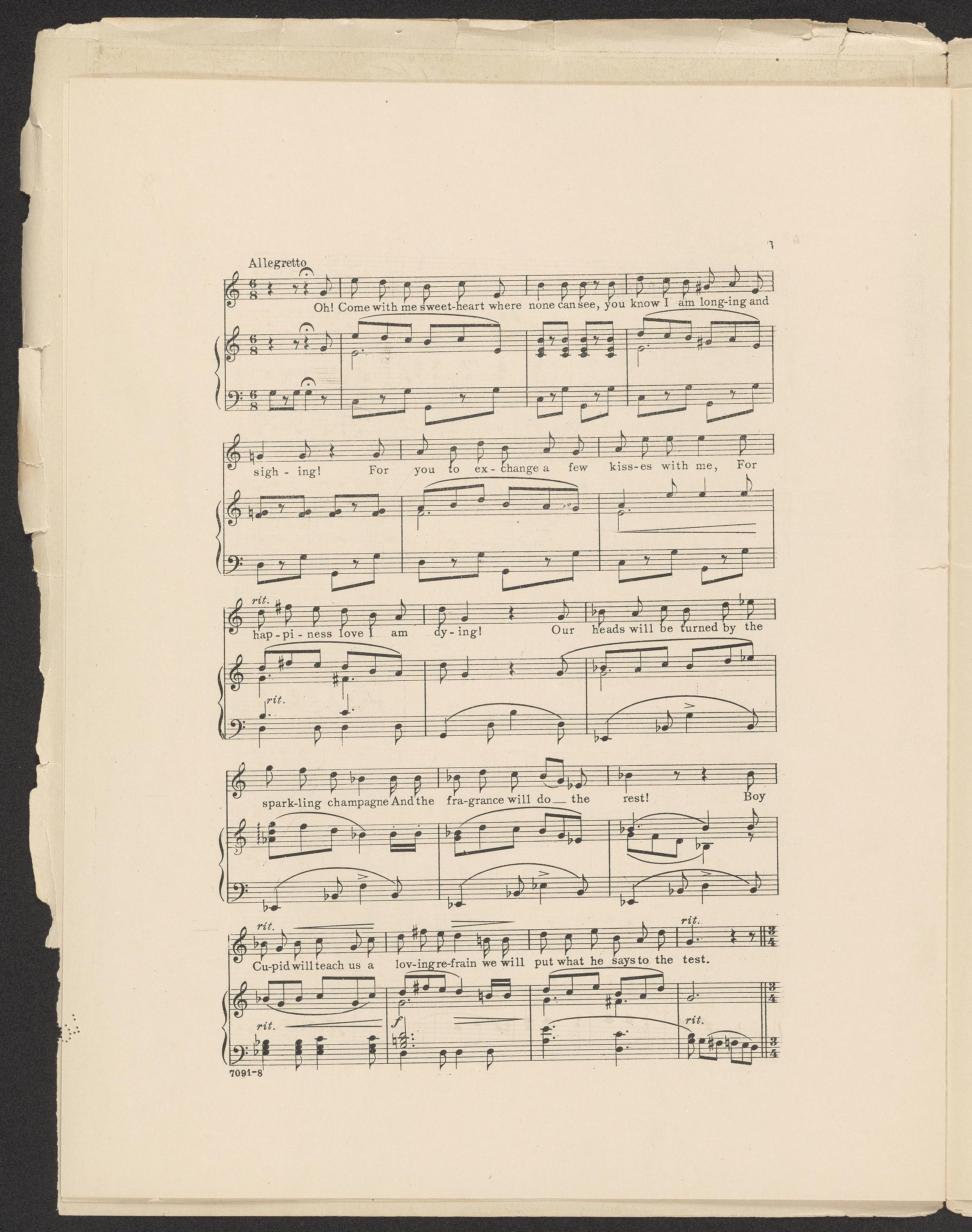 Scanned image of the current content page