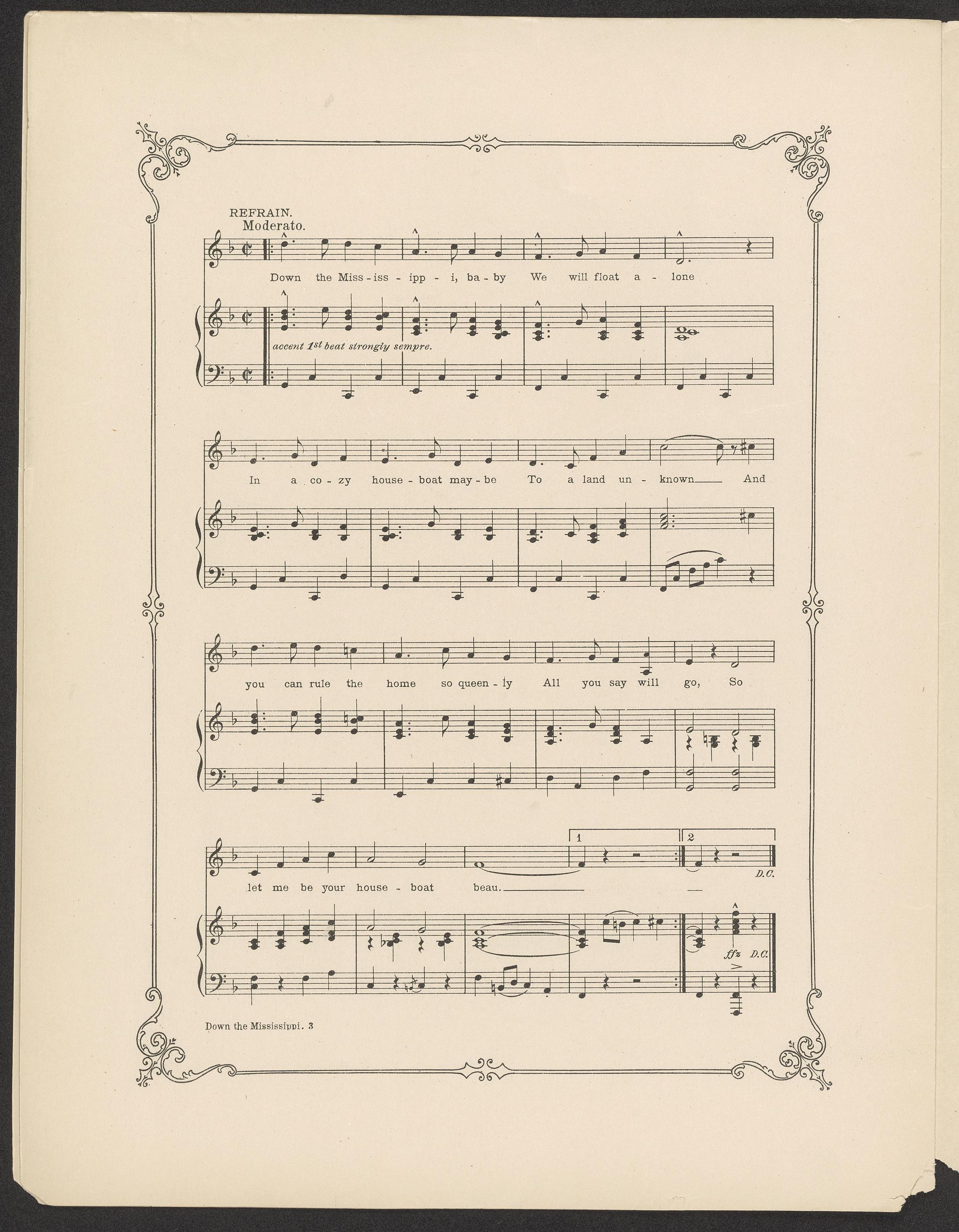 Scanned image of the current content page