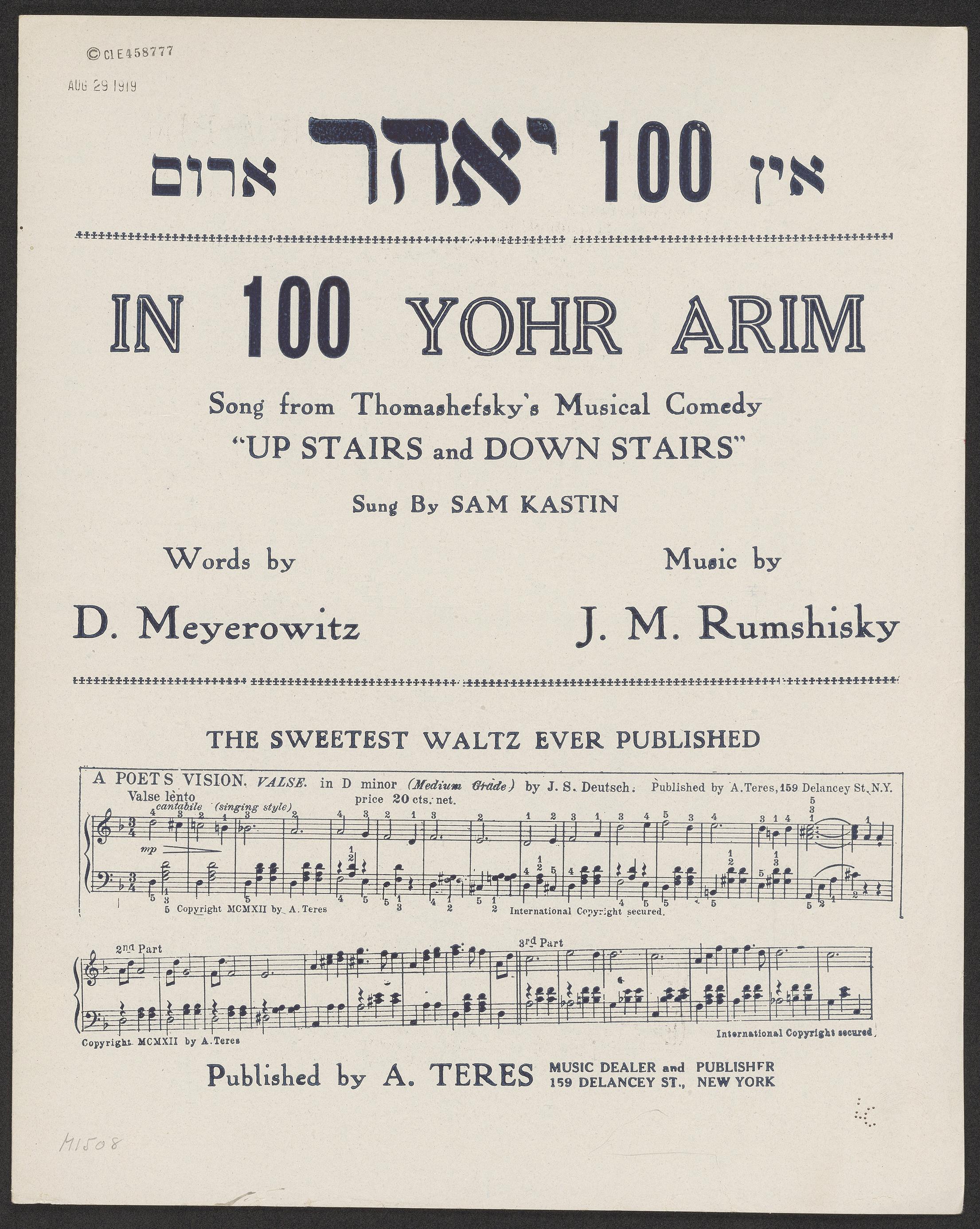 Scanned image of the current content page