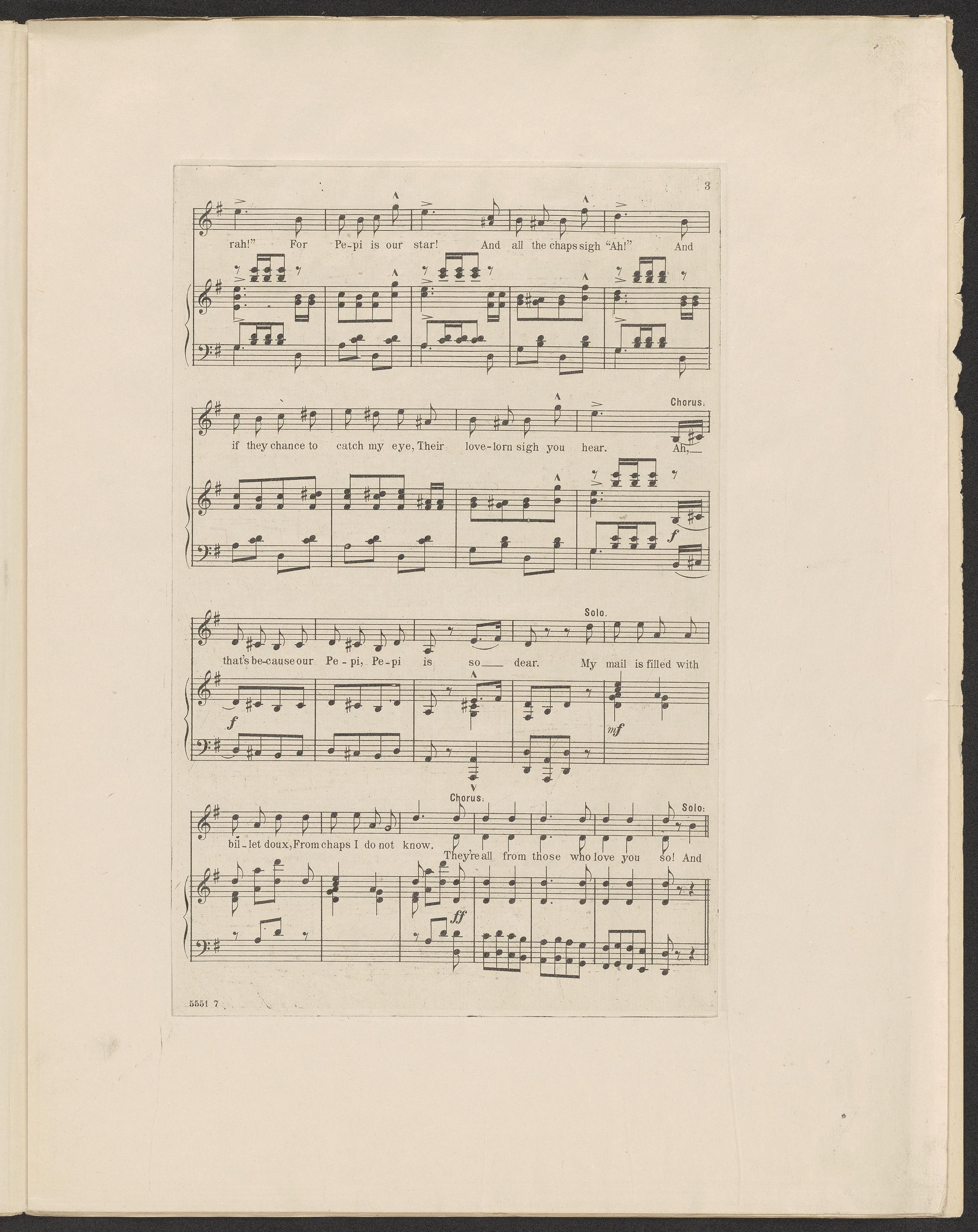 Scanned image of the current content page