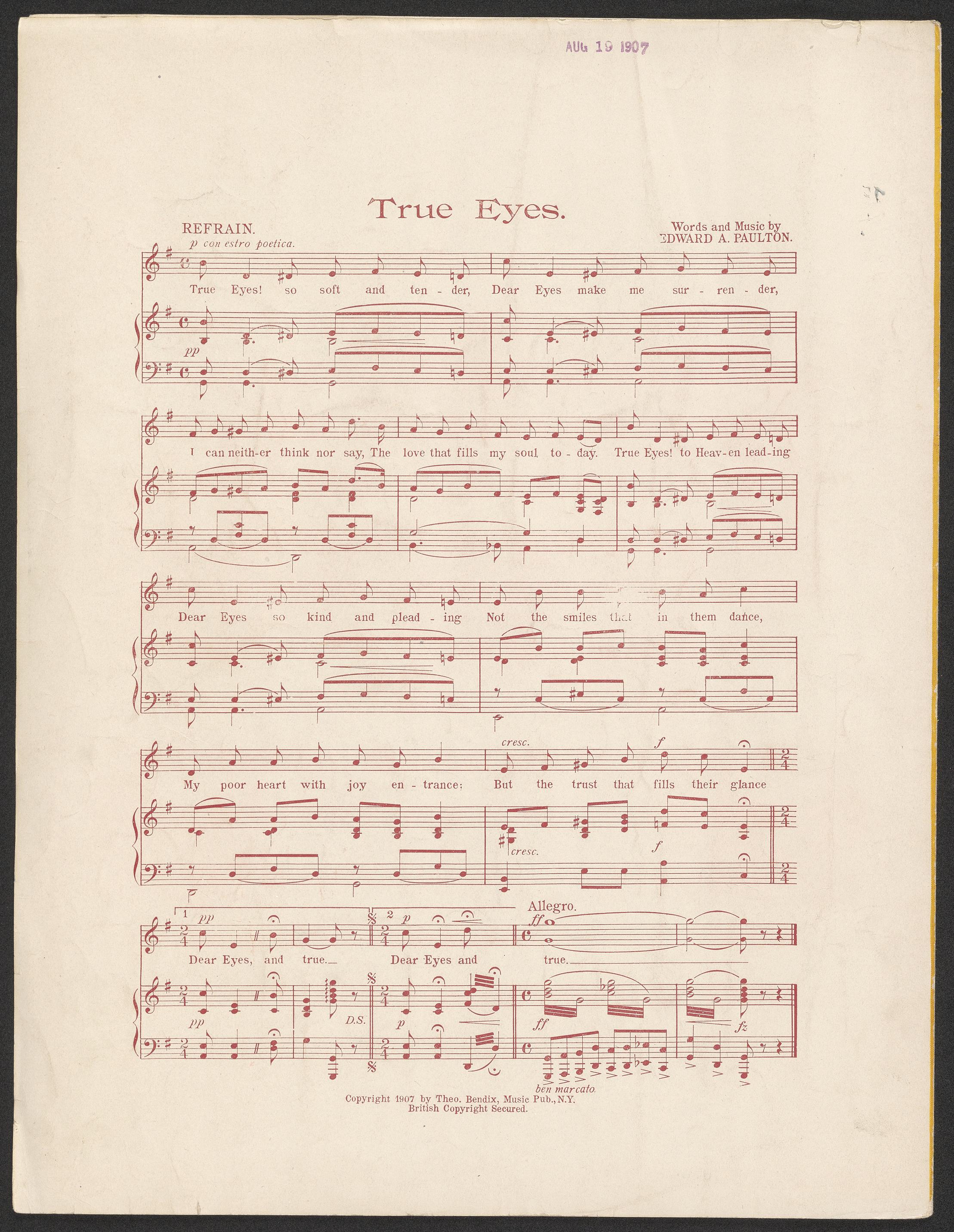 Scanned image of the current content page