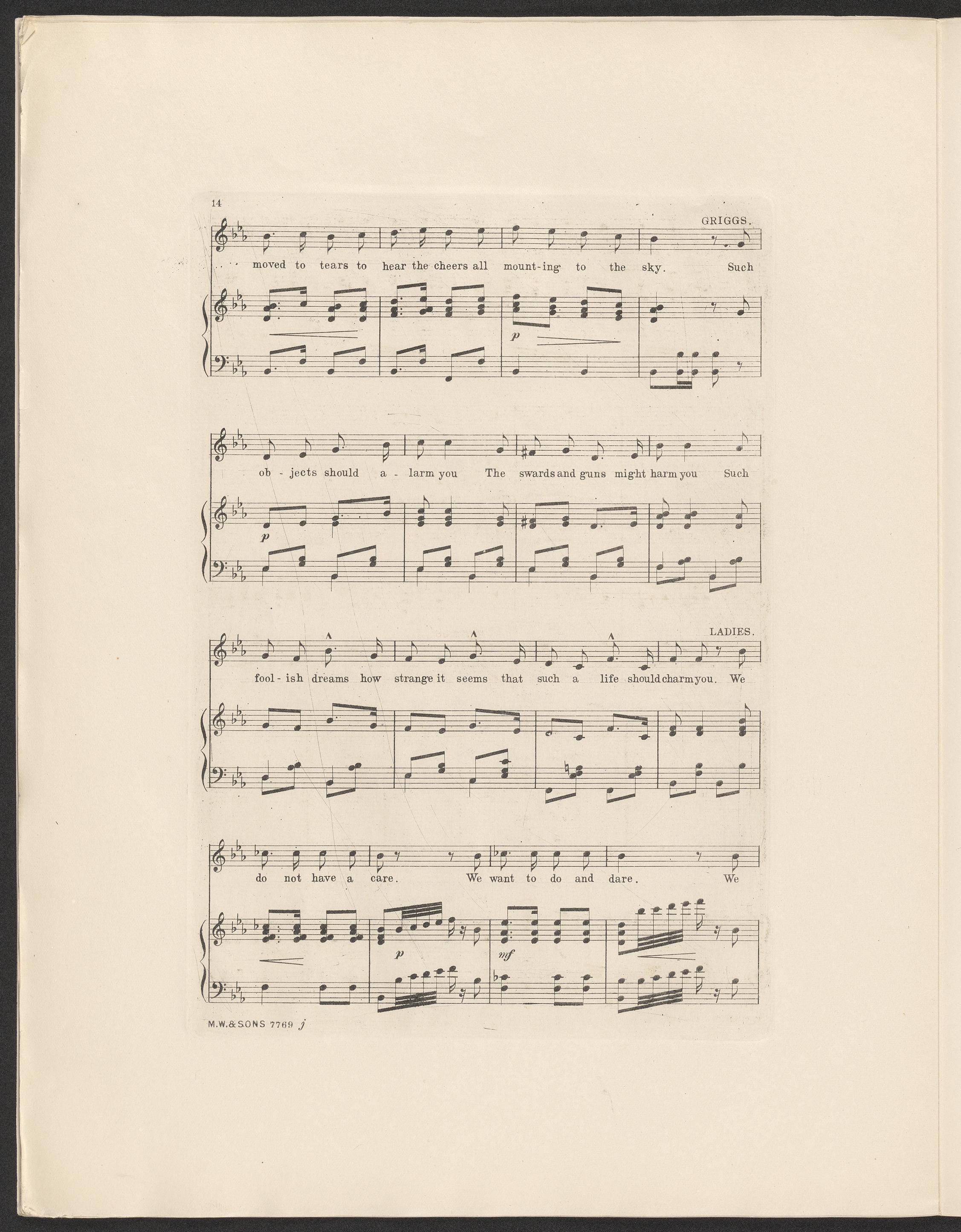 Scanned image of the current content page