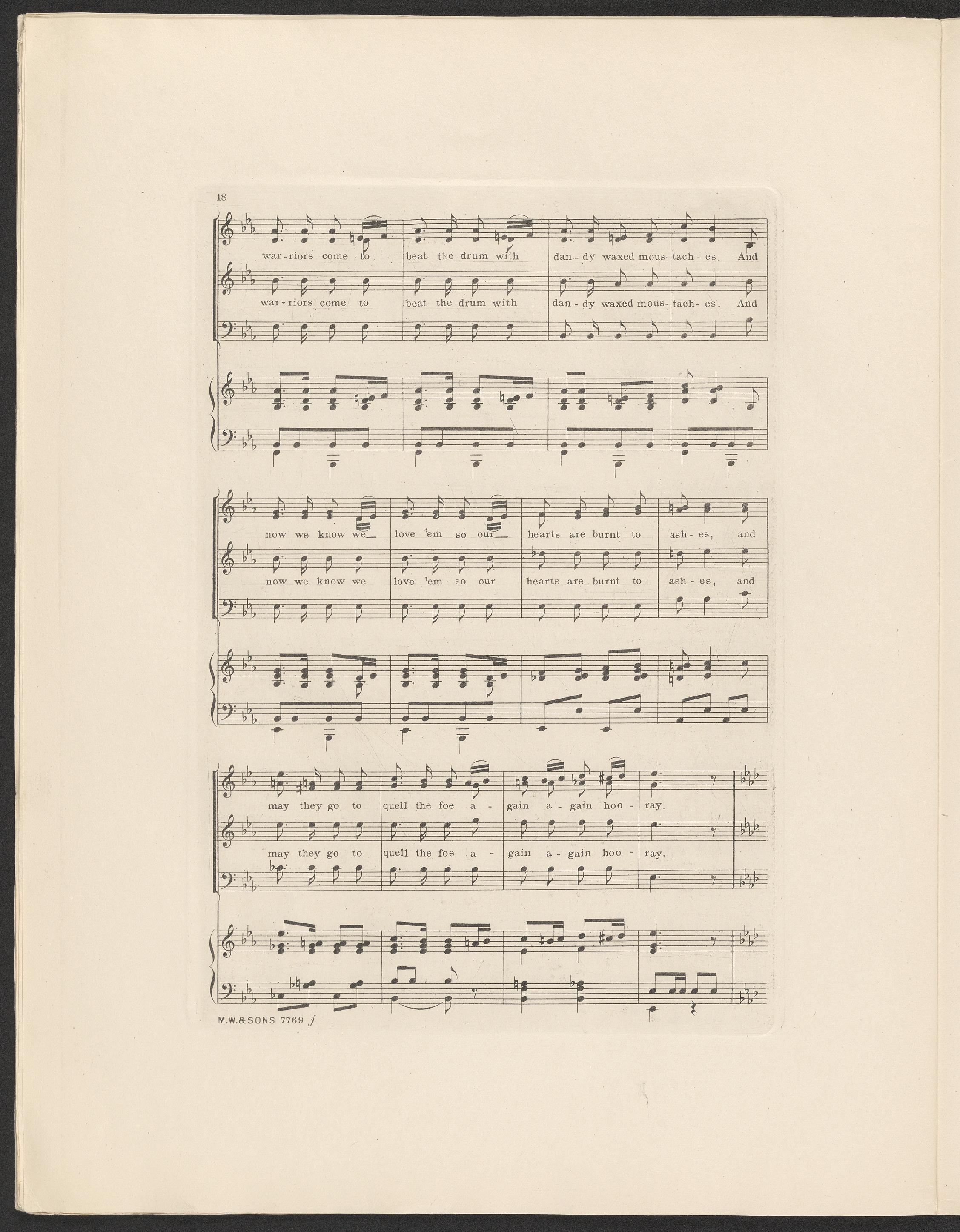 Scanned image of the current content page