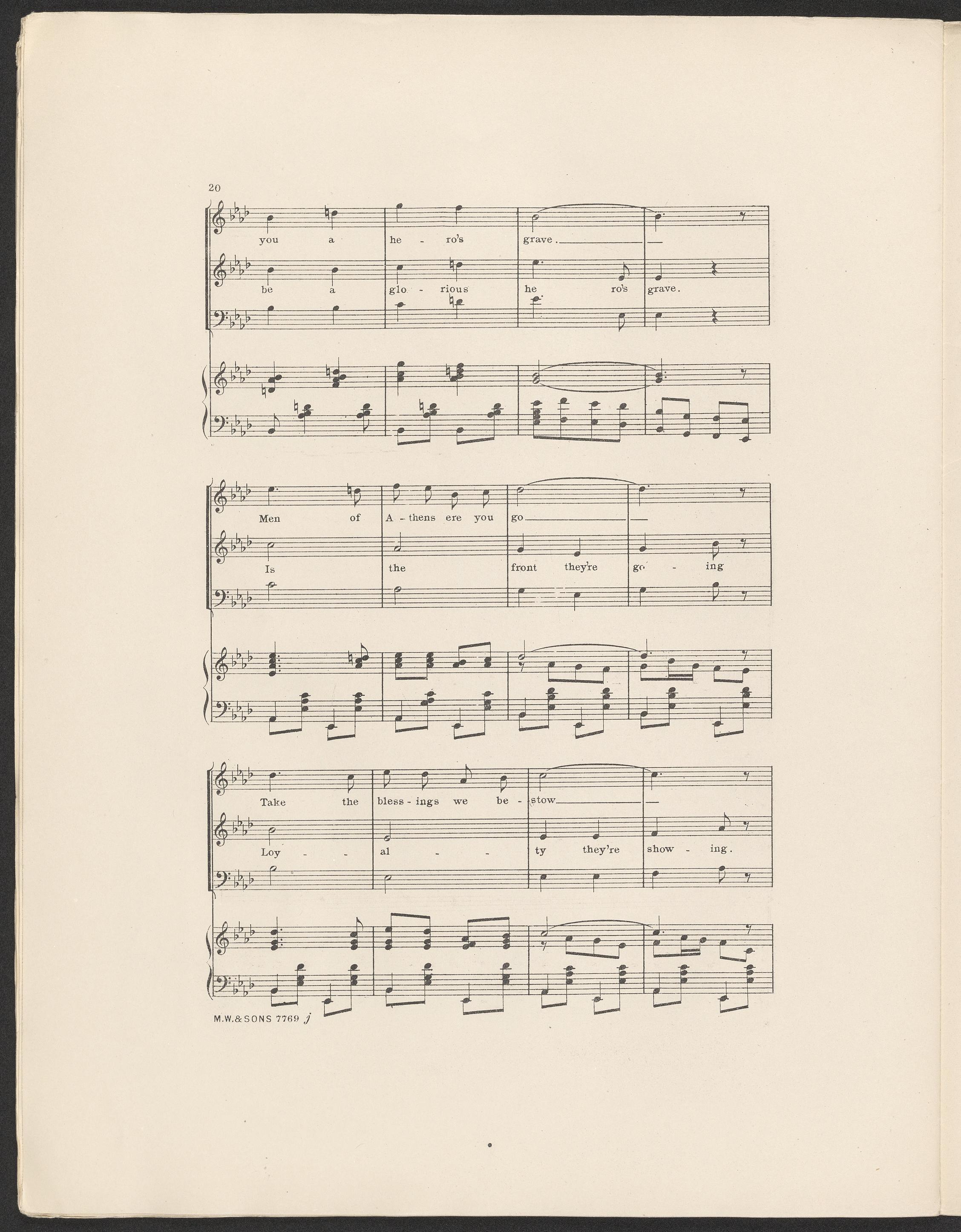 Scanned image of the current content page