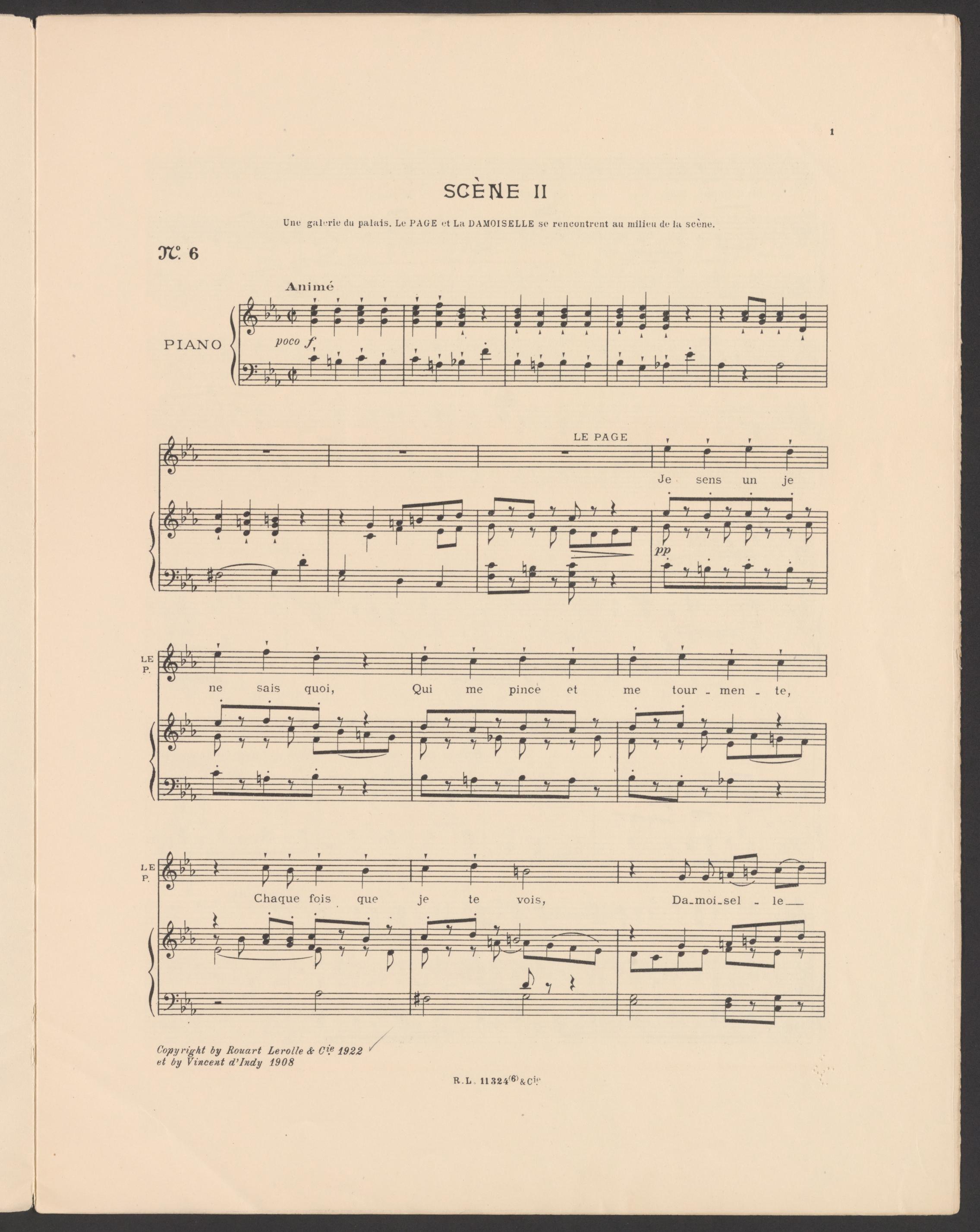 Scanned image of the current content page