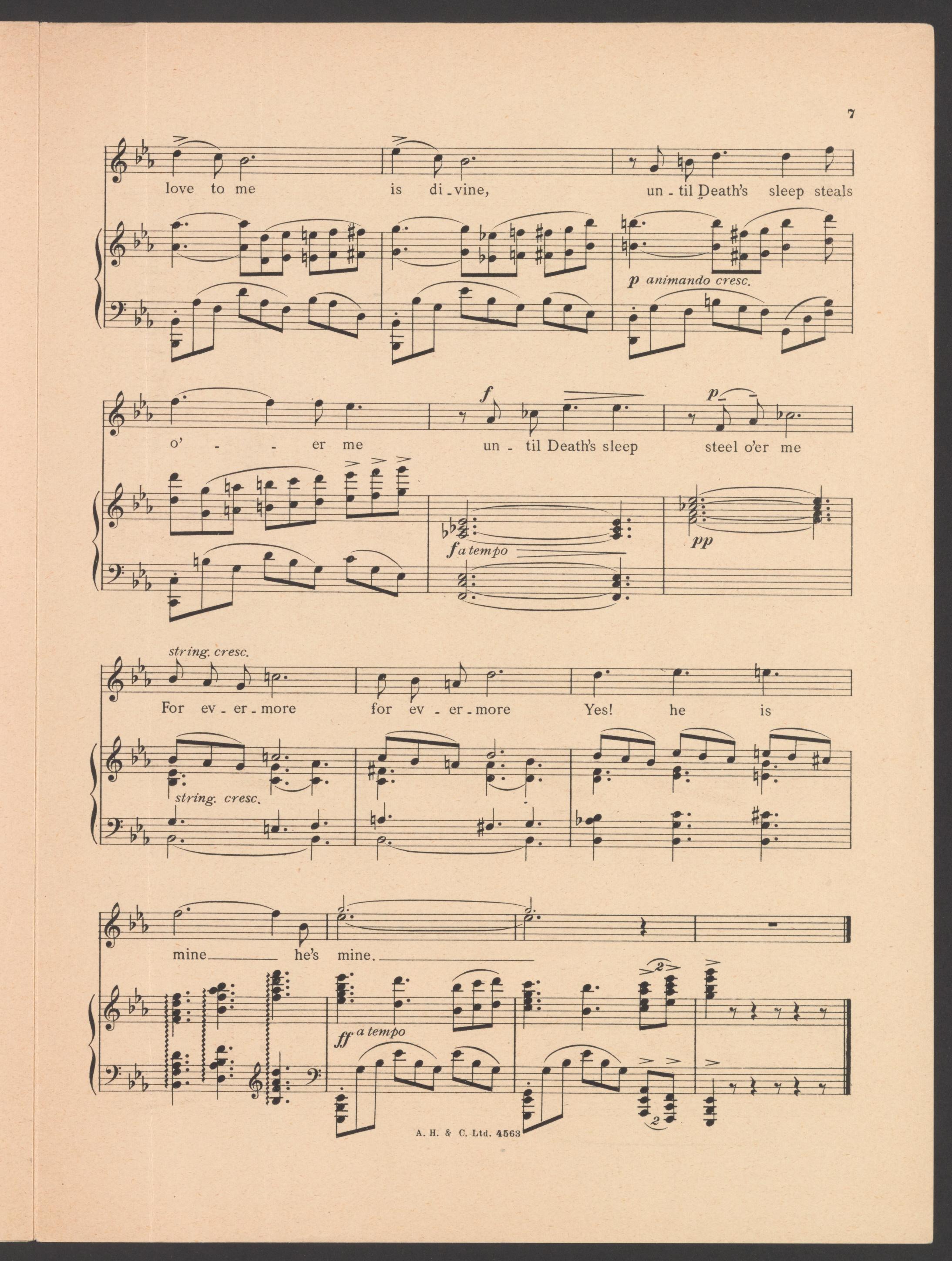 Scanned image of the current content page