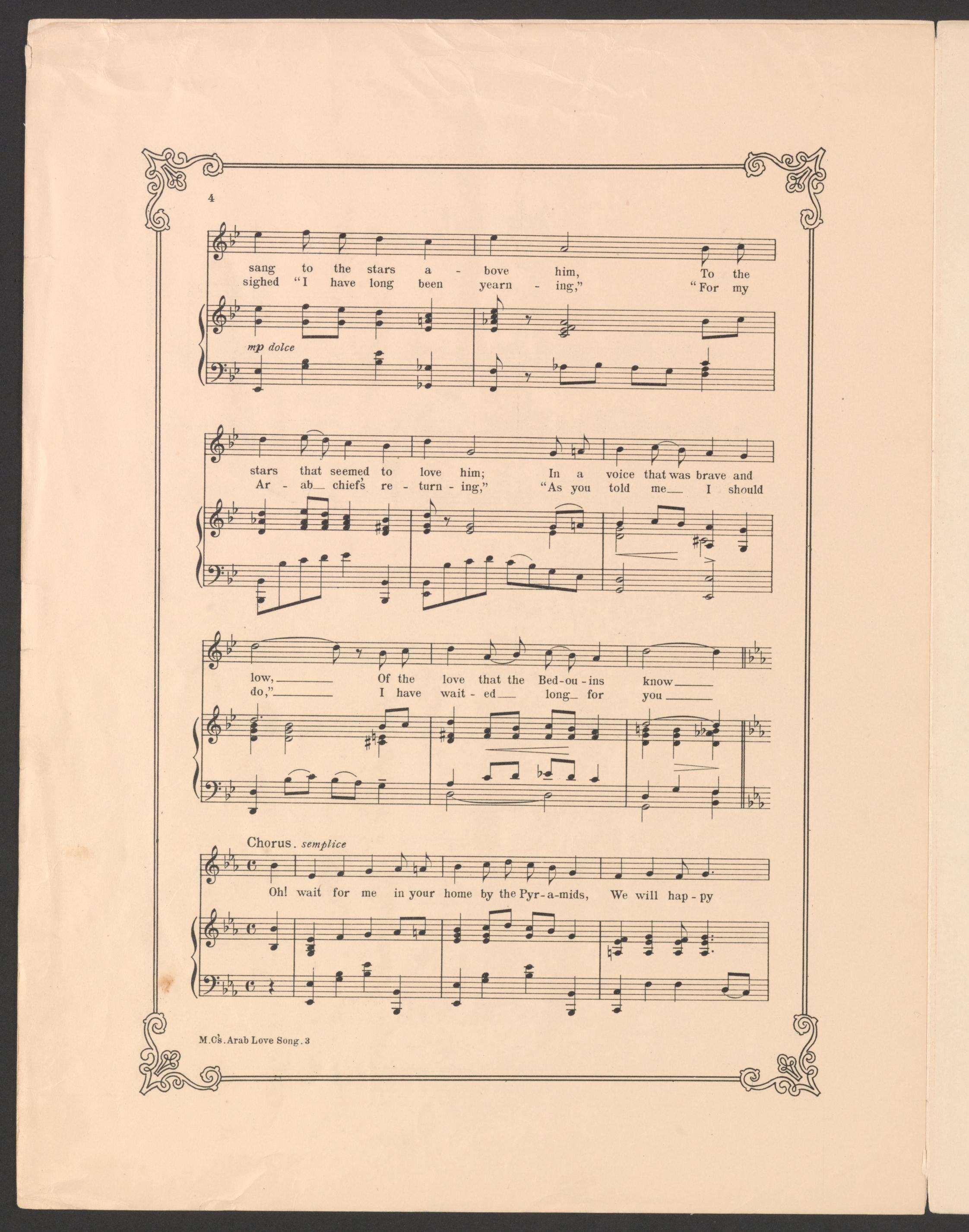 Scanned image of the current content page