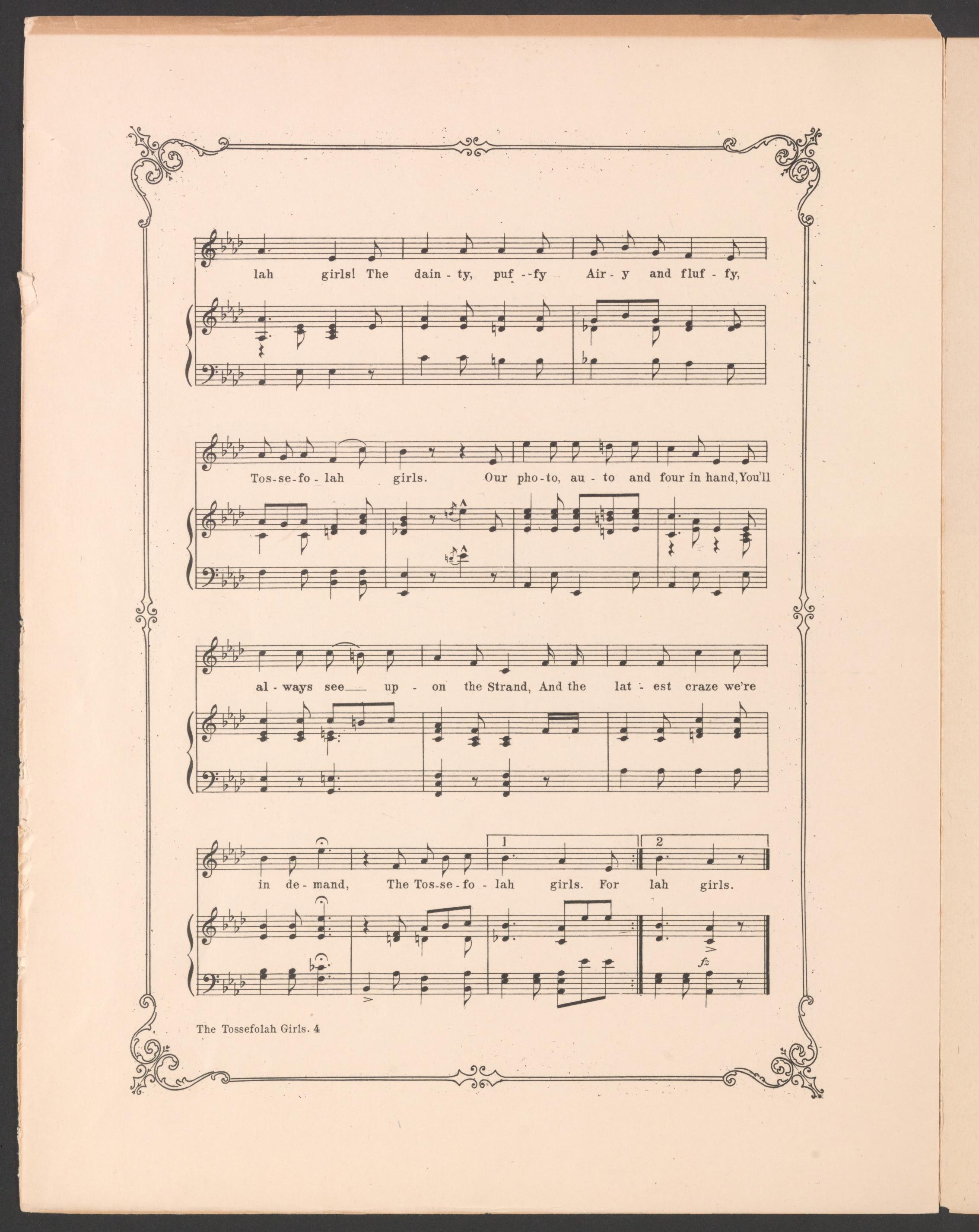 Scanned image of the current content page