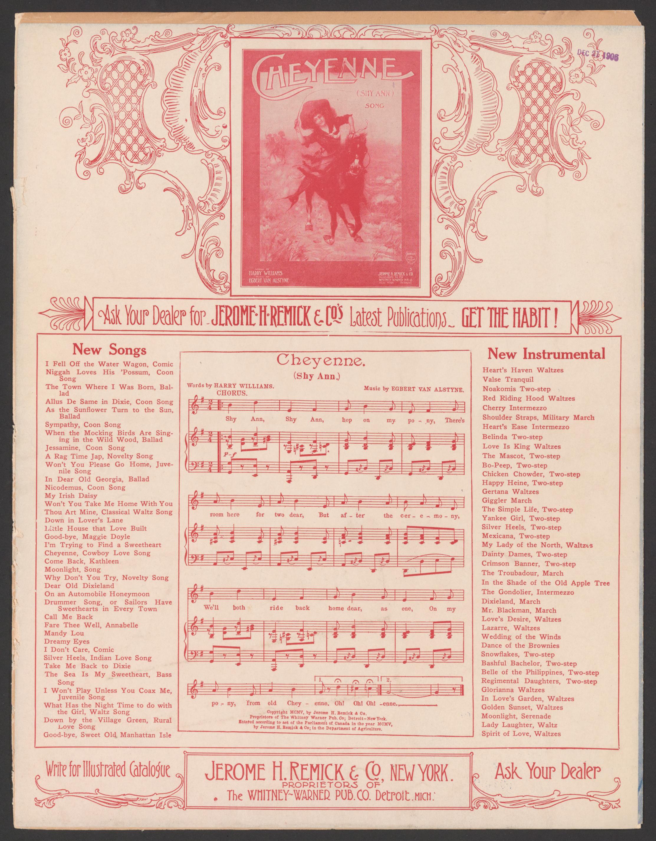 Scanned image of the current content page