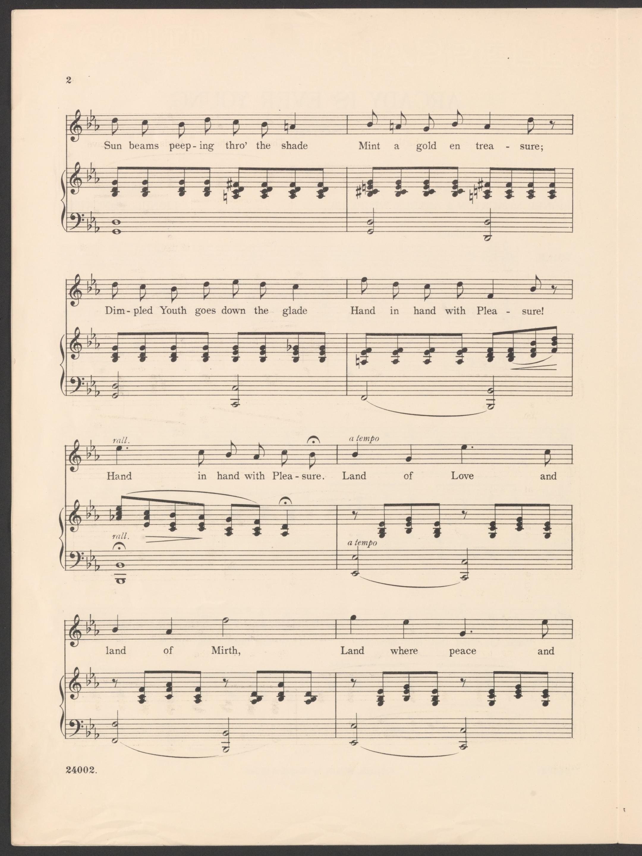 Scanned image of the current content page