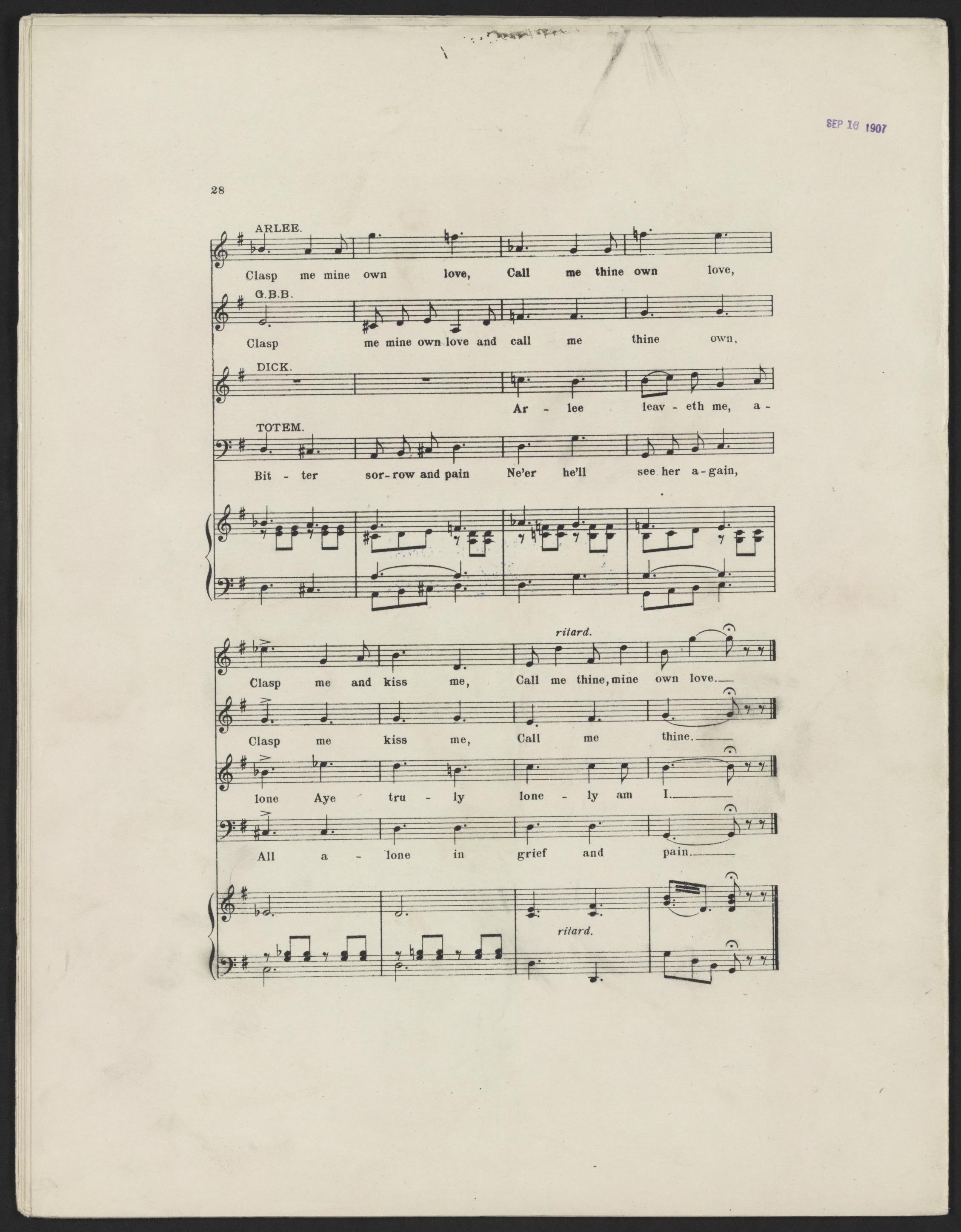 Scanned image of the current content page