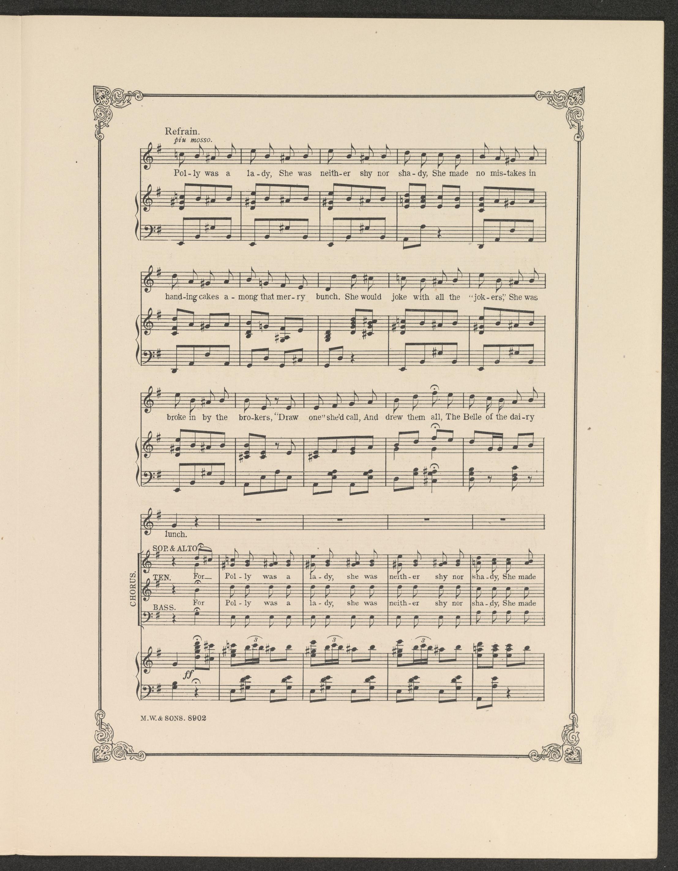 Scanned image of the current content page