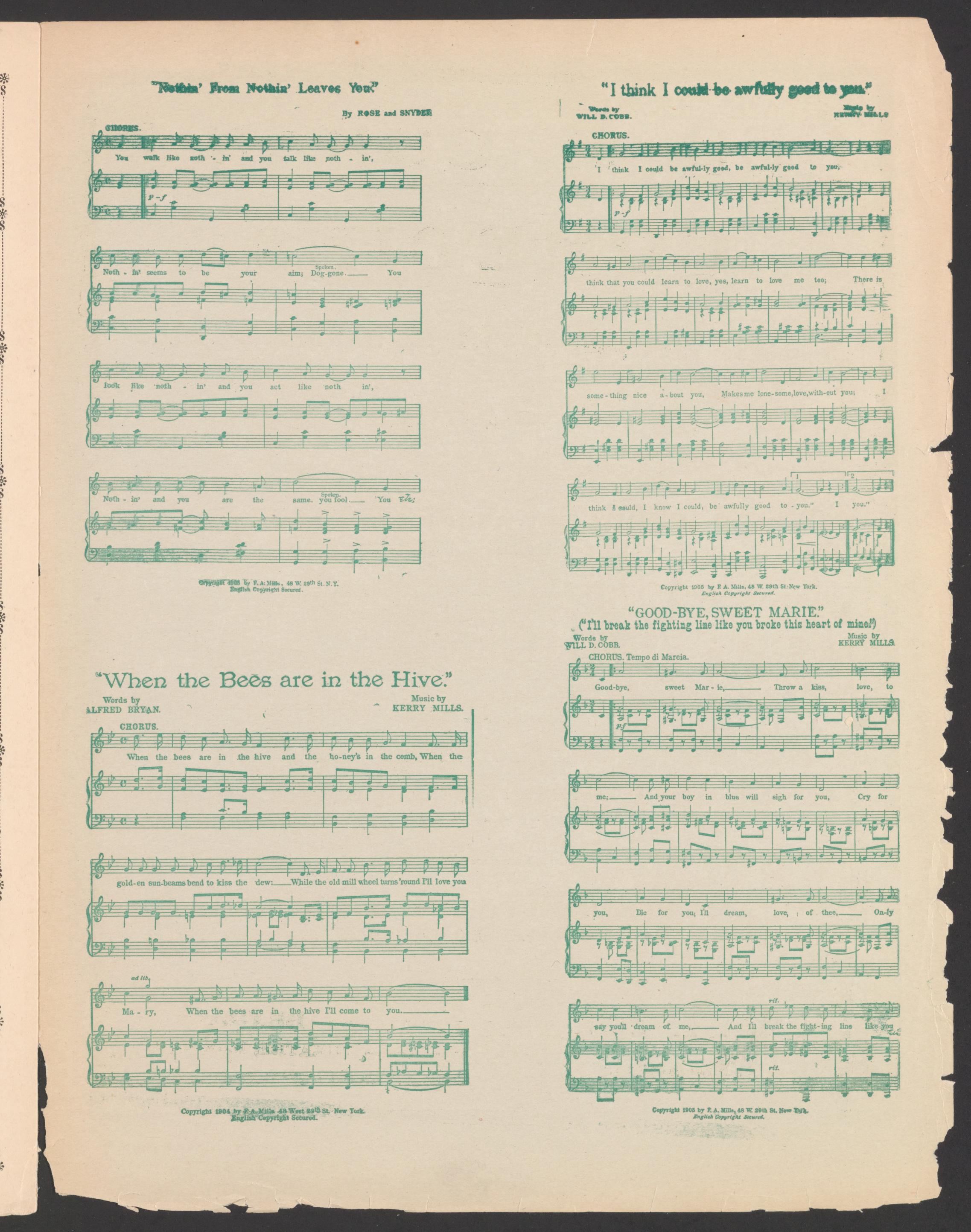 Scanned image of the current content page